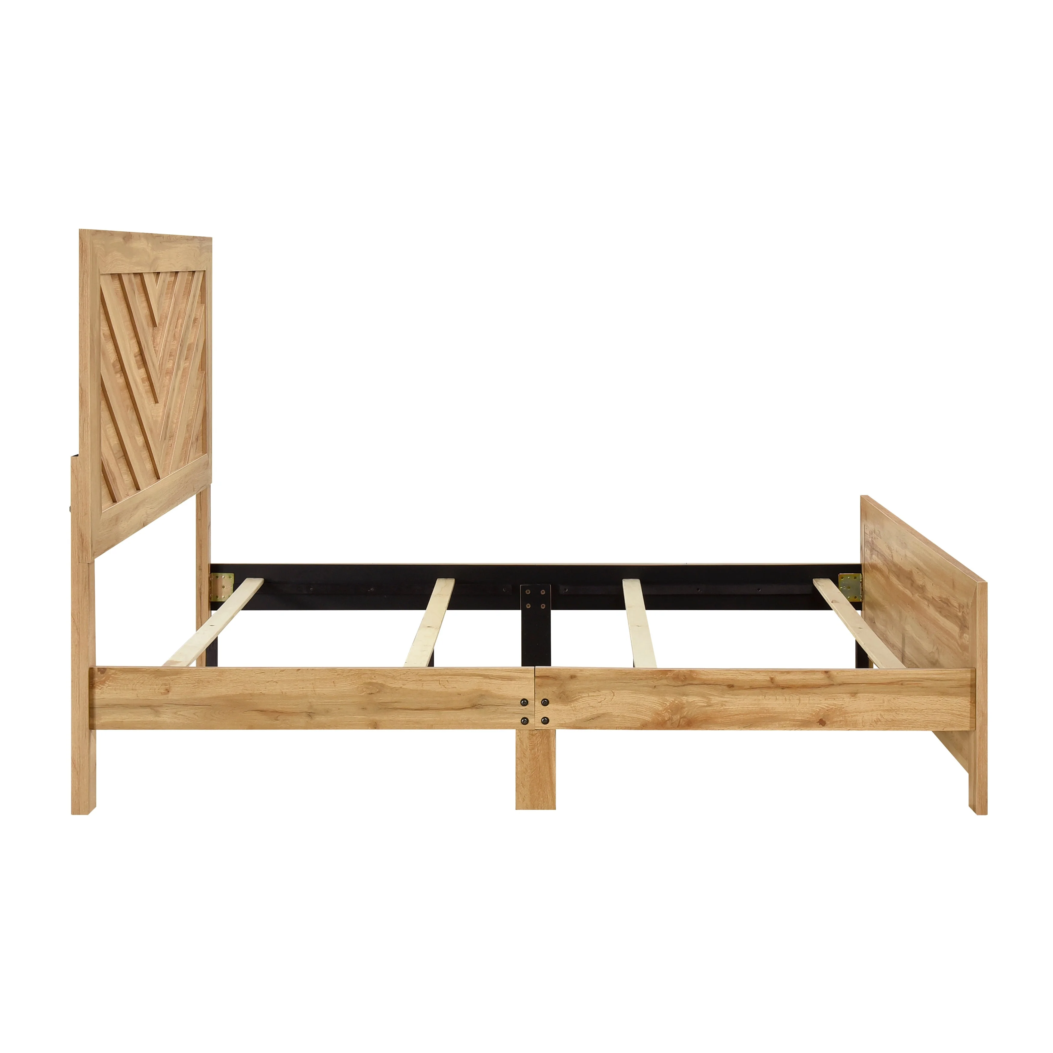 Corbin Natural Crossbuck California King Bed - Image 5