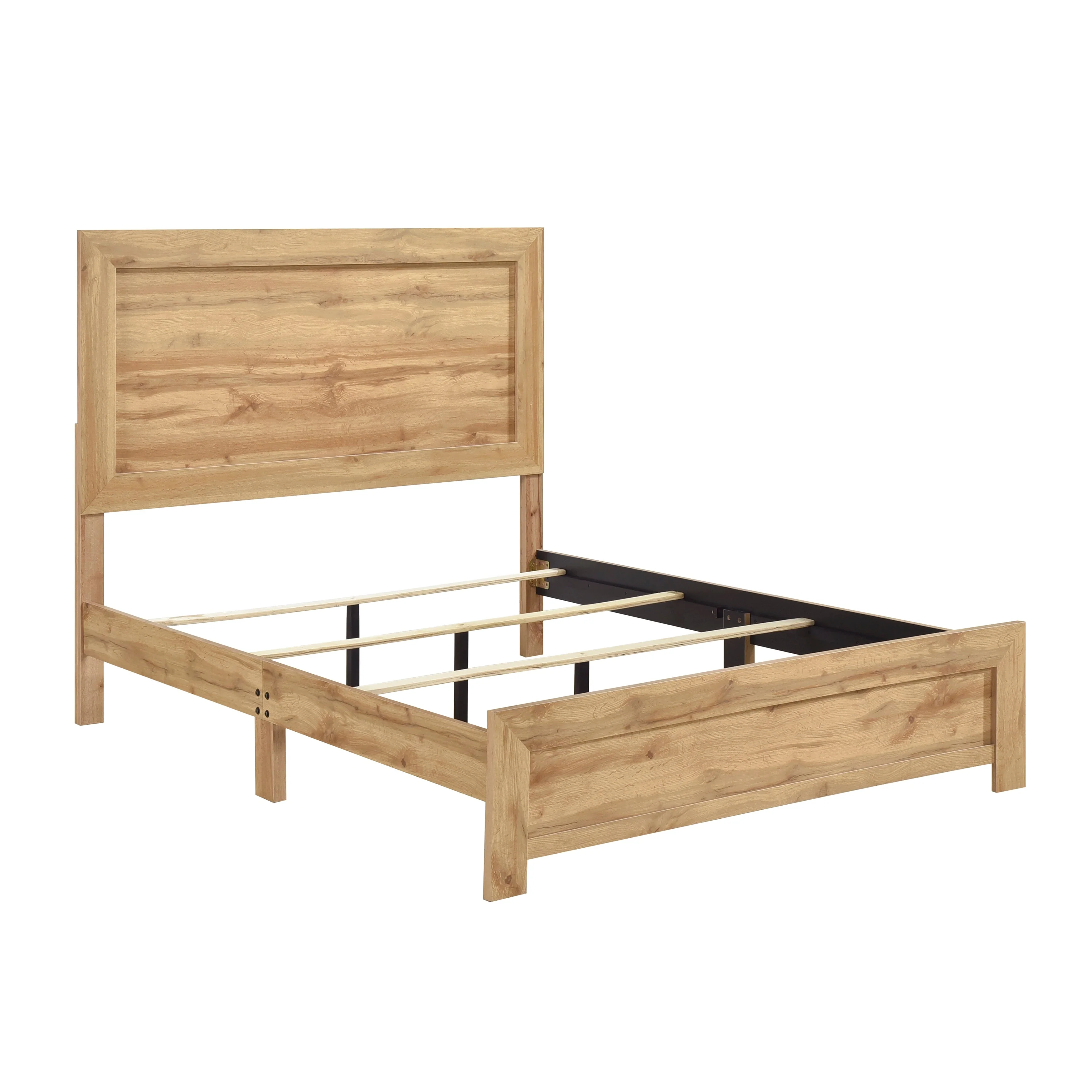 Corbin Natural Queen Panel Bed - Image 4