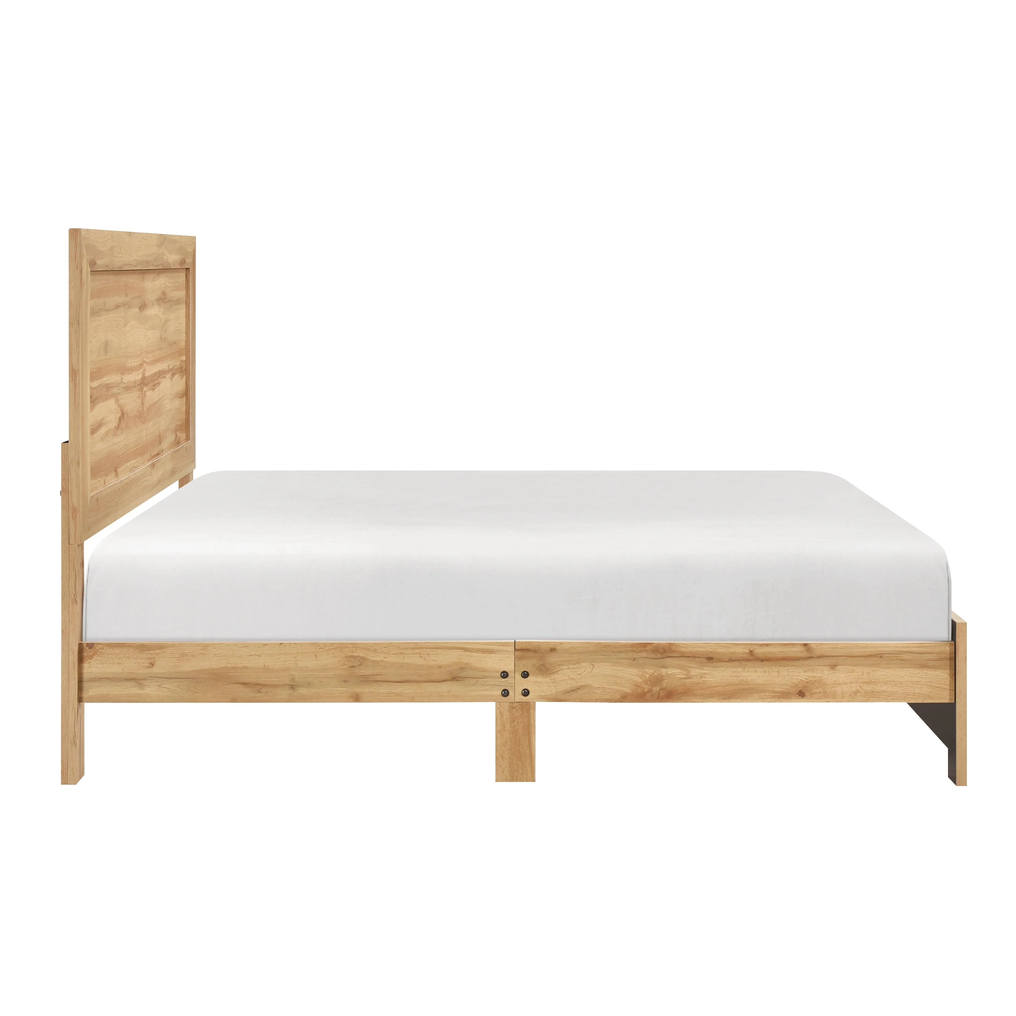 Corbin Natural Queen Panel Bed - Image 5