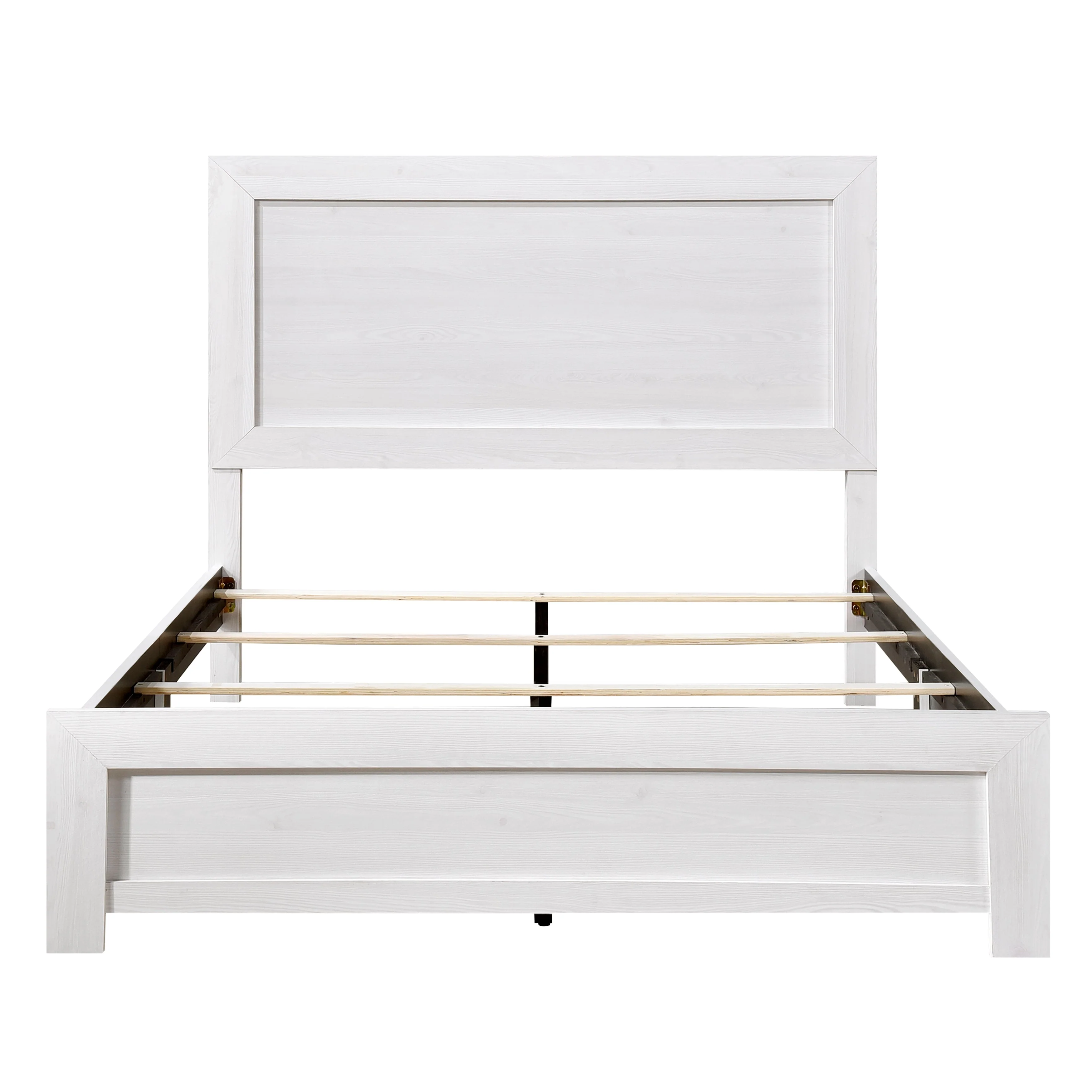 Corbin White Full Panel Bed - Image 3