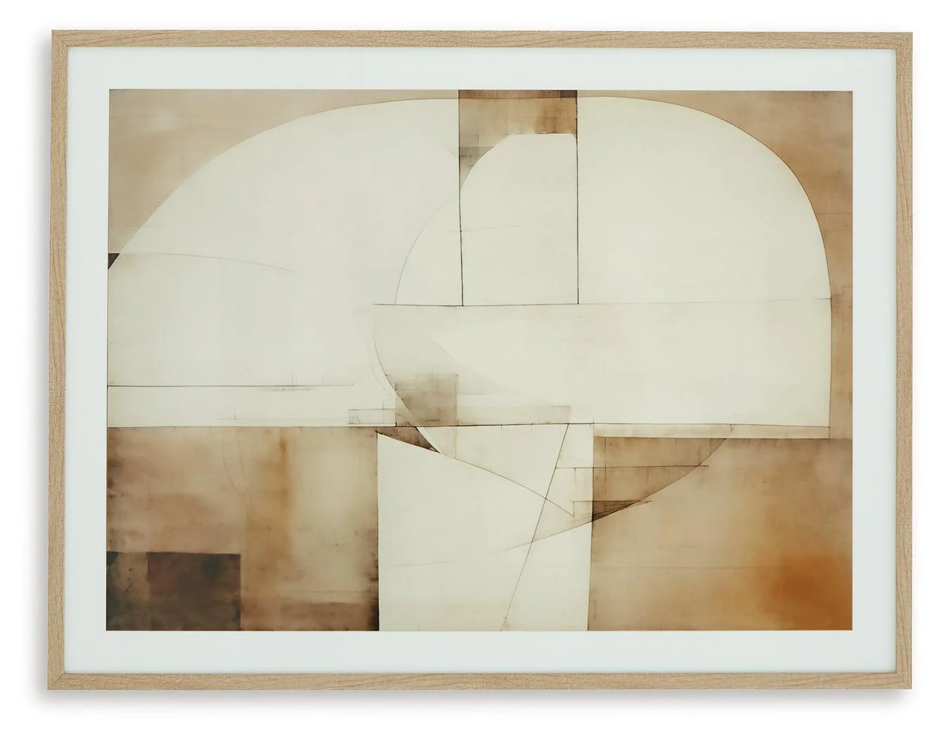 Corlain Brown/Tan/White Wall Art - Image 3