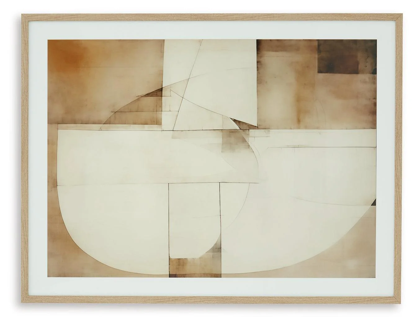 Corlain Brown/Tan/White Wall Art - Image 5