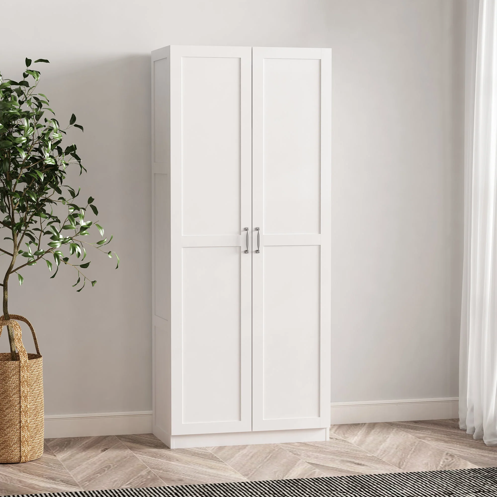 Cornelia Storage Closet 2.0 in White - Image 2