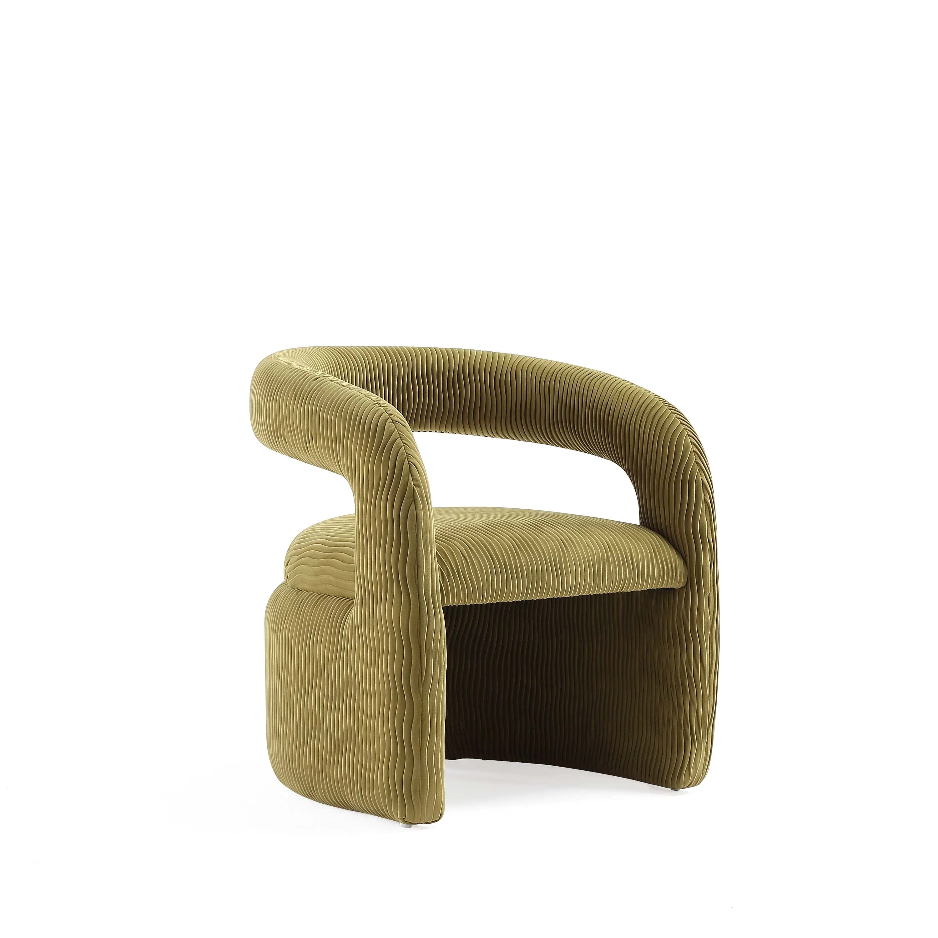 Corvette Dining Chairs in Olive Green (set of 2) - Image 5