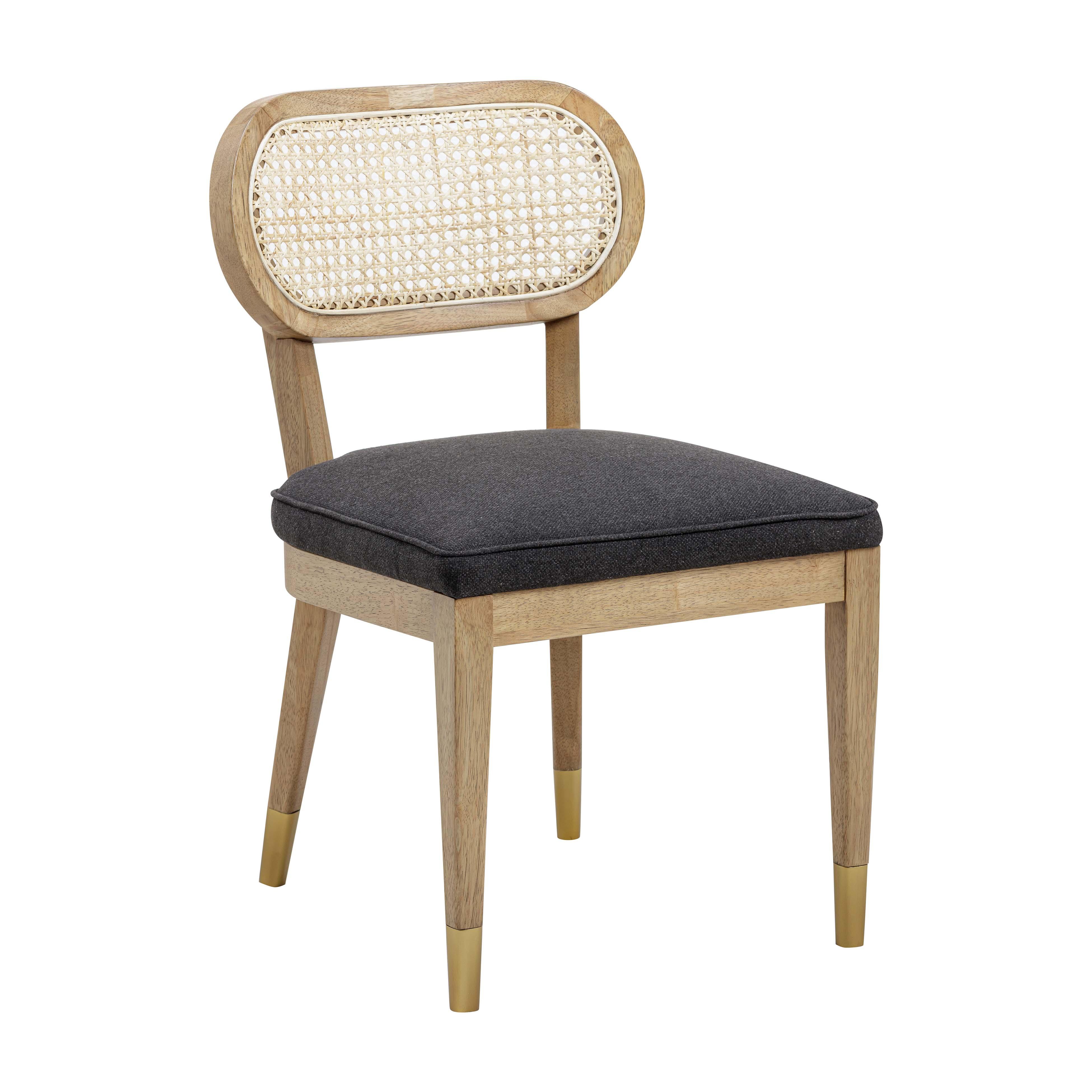 Cosette Performance Linen Dining Chair - Image 8