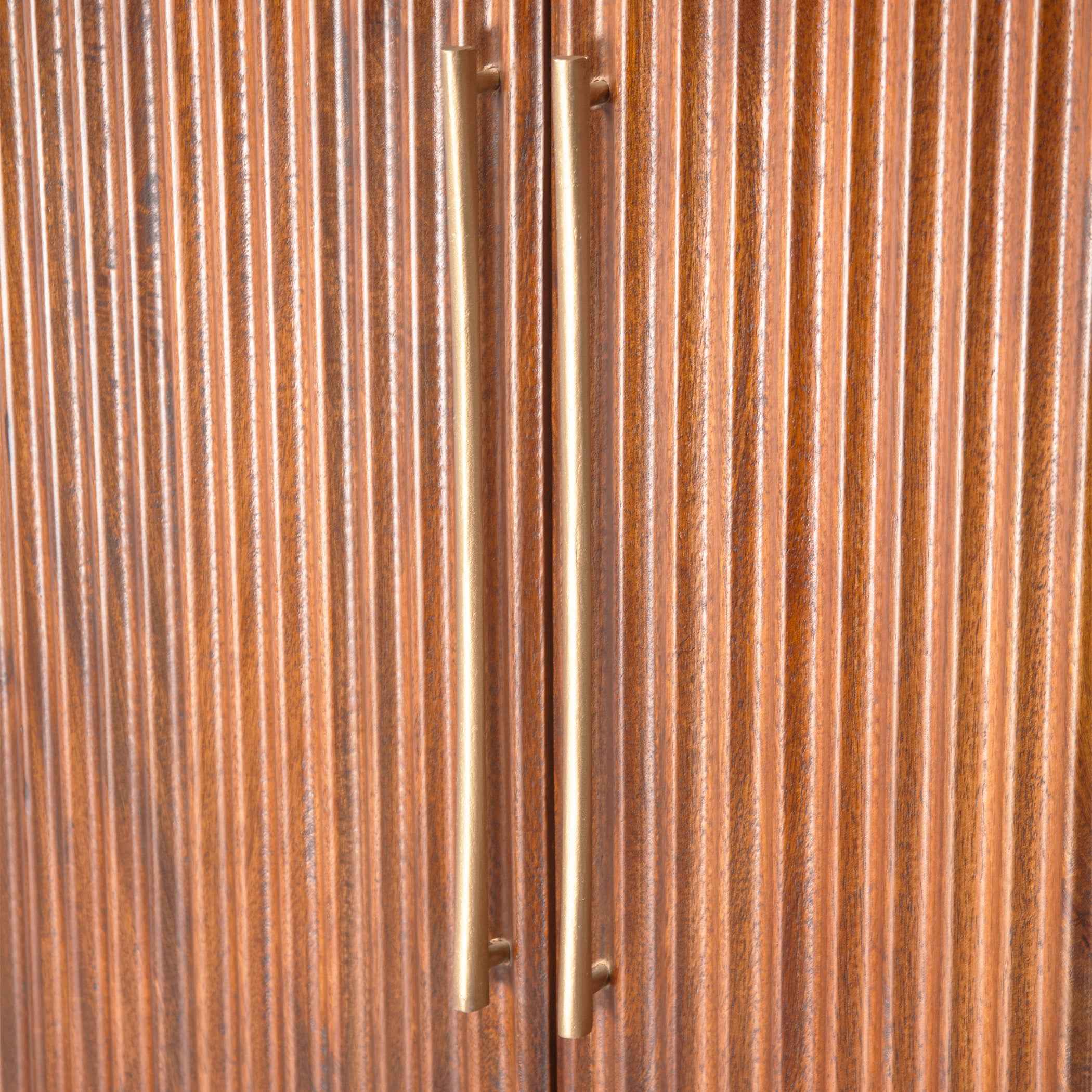 Cosmopolitan 39" Bar Cabinet in Honey Brown - Image 5
