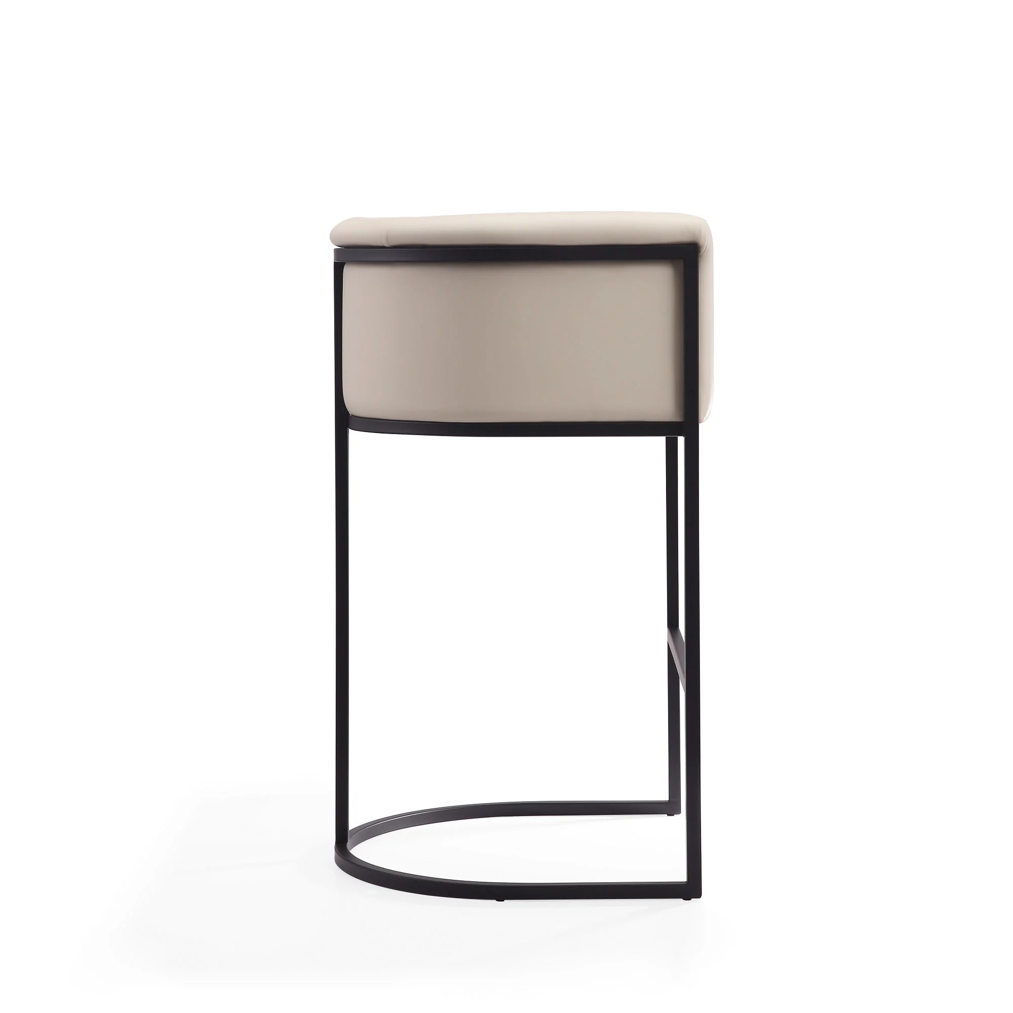 Cosmopolitan Barstool in Cream and Black (set of 2) - Image 6