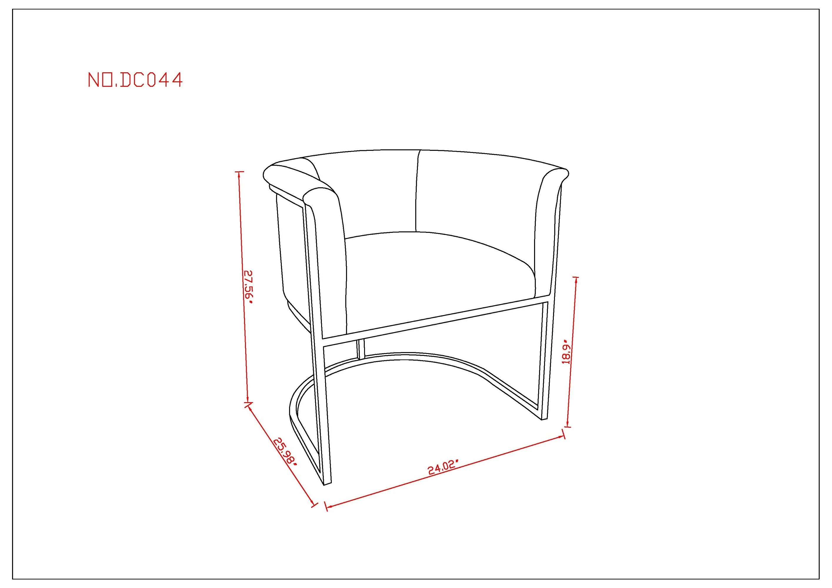 Cosmopolitan Dining Chair in Pebble and Black - Image 3
