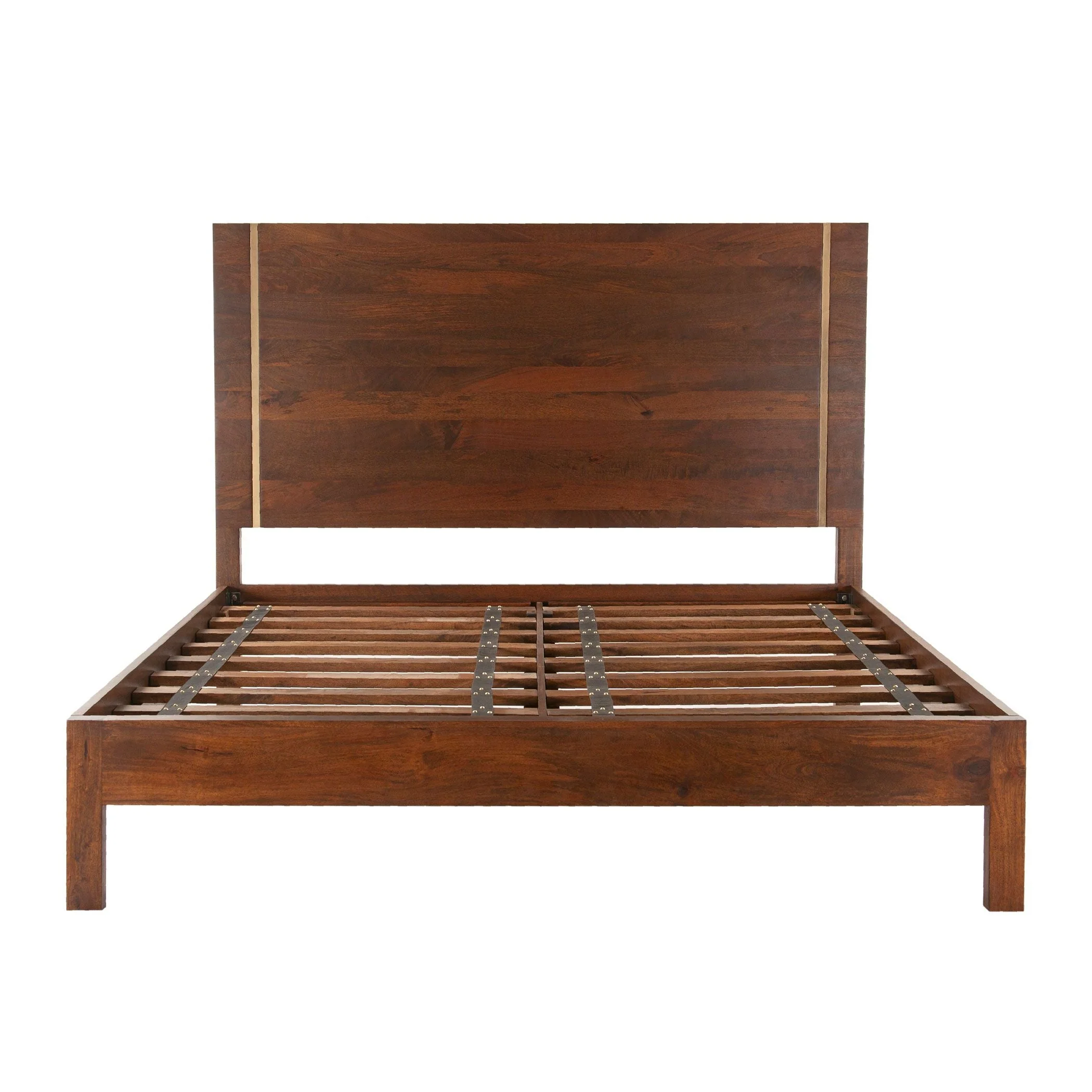 Cosmopolitan King Bed in Honey Brown