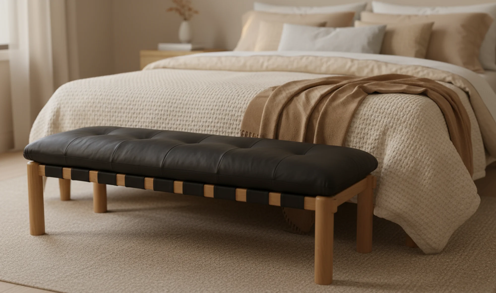 Costello Bench Black - Image 3