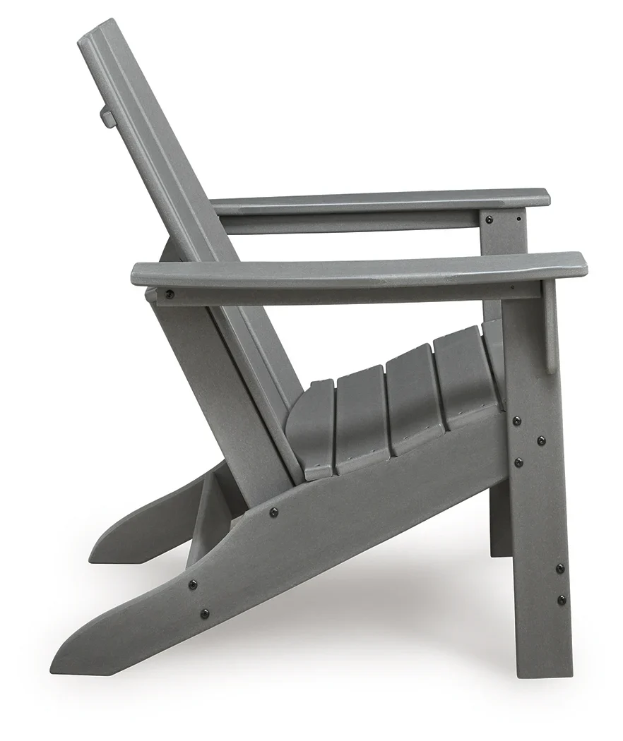 Cove Beach Gray Adirondack Chair, Set of 2 - Image 3
