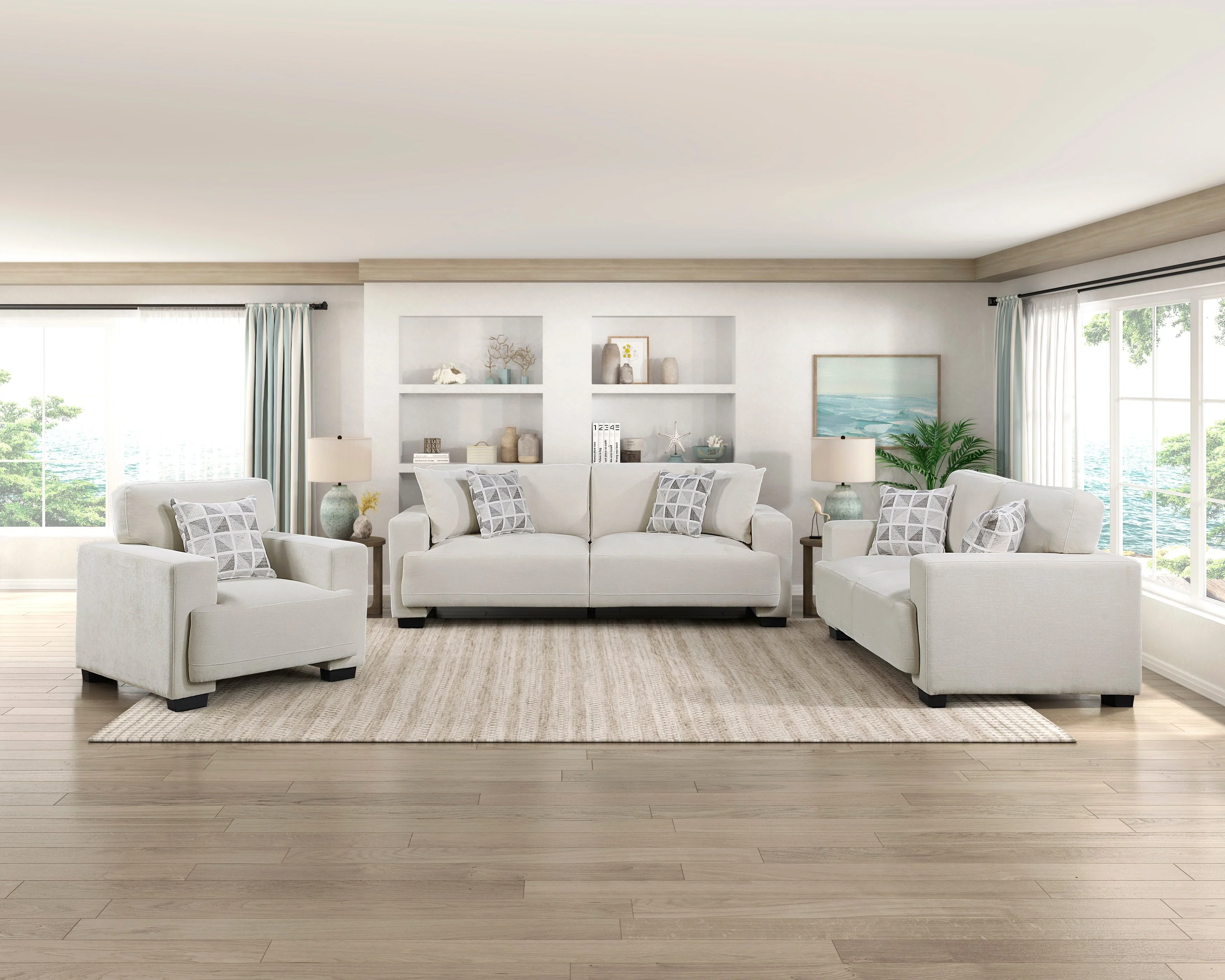 Cove Beige Sofa - Image 9