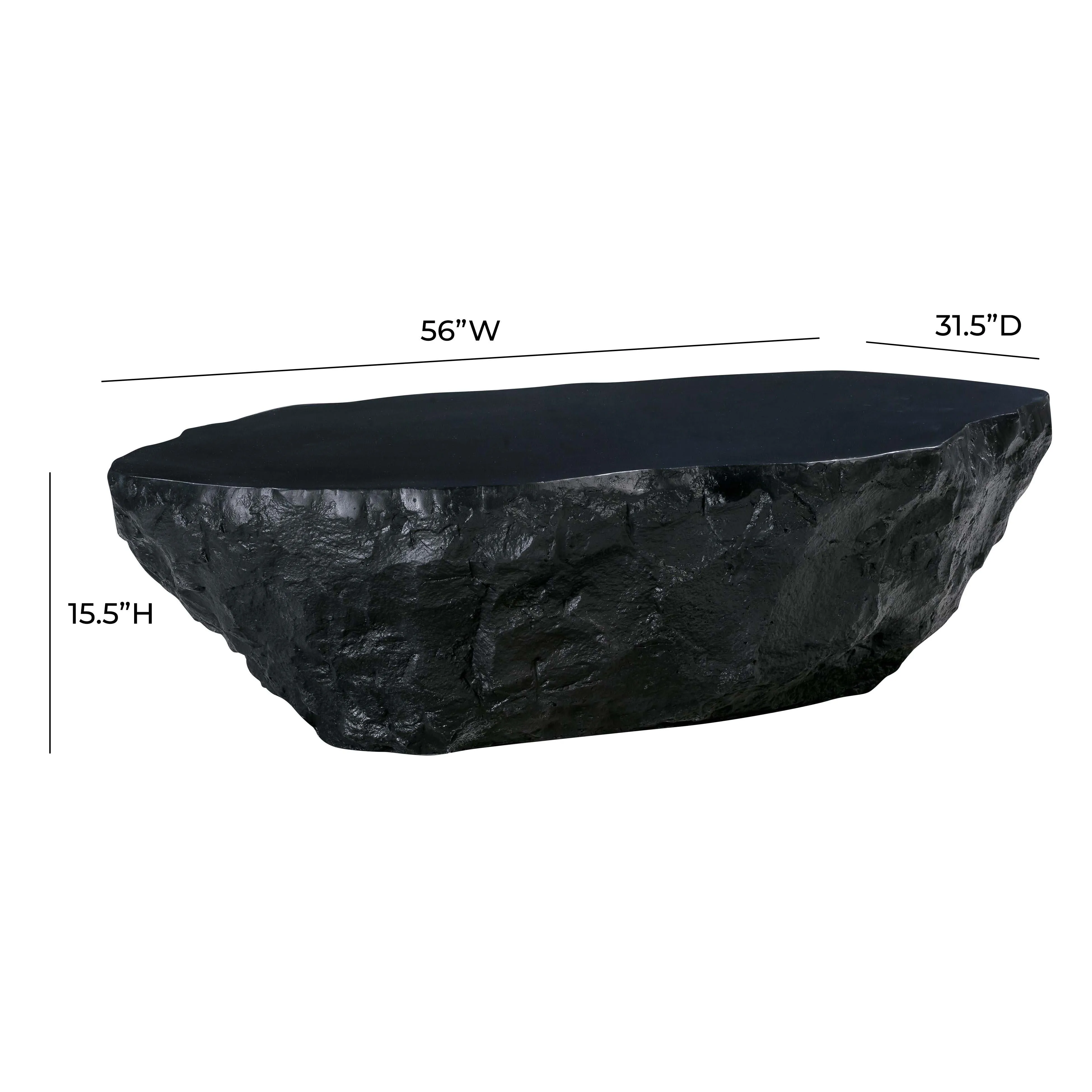 Crag Concrete Indoor / Outdoor Coffee Table - Image 14