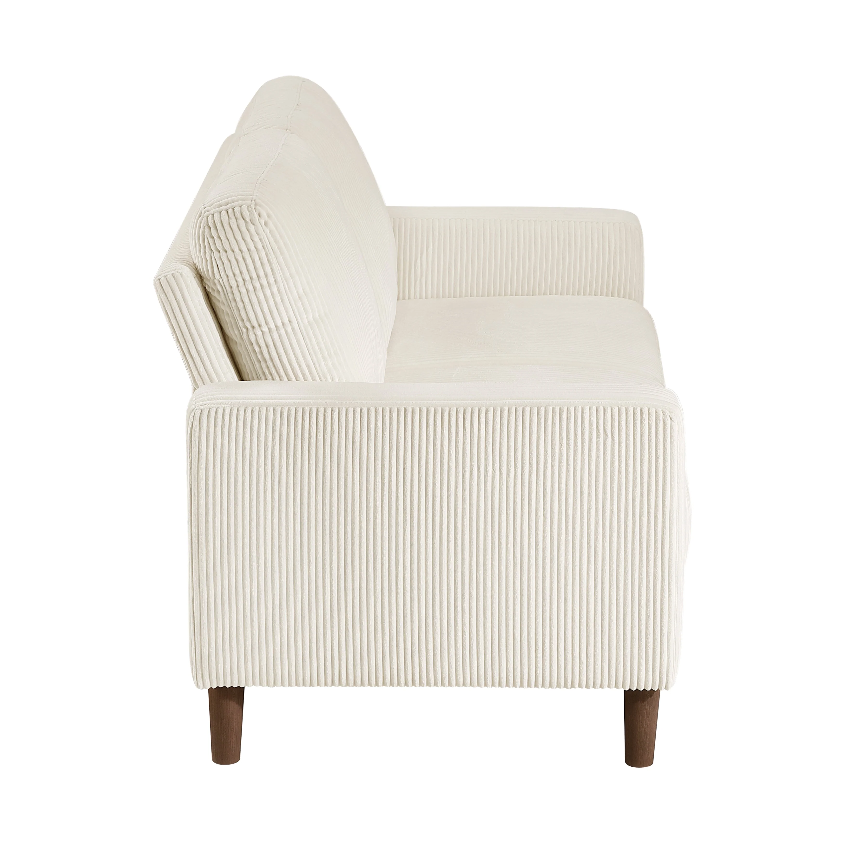 Crandall Beige Loveseat - Image 4