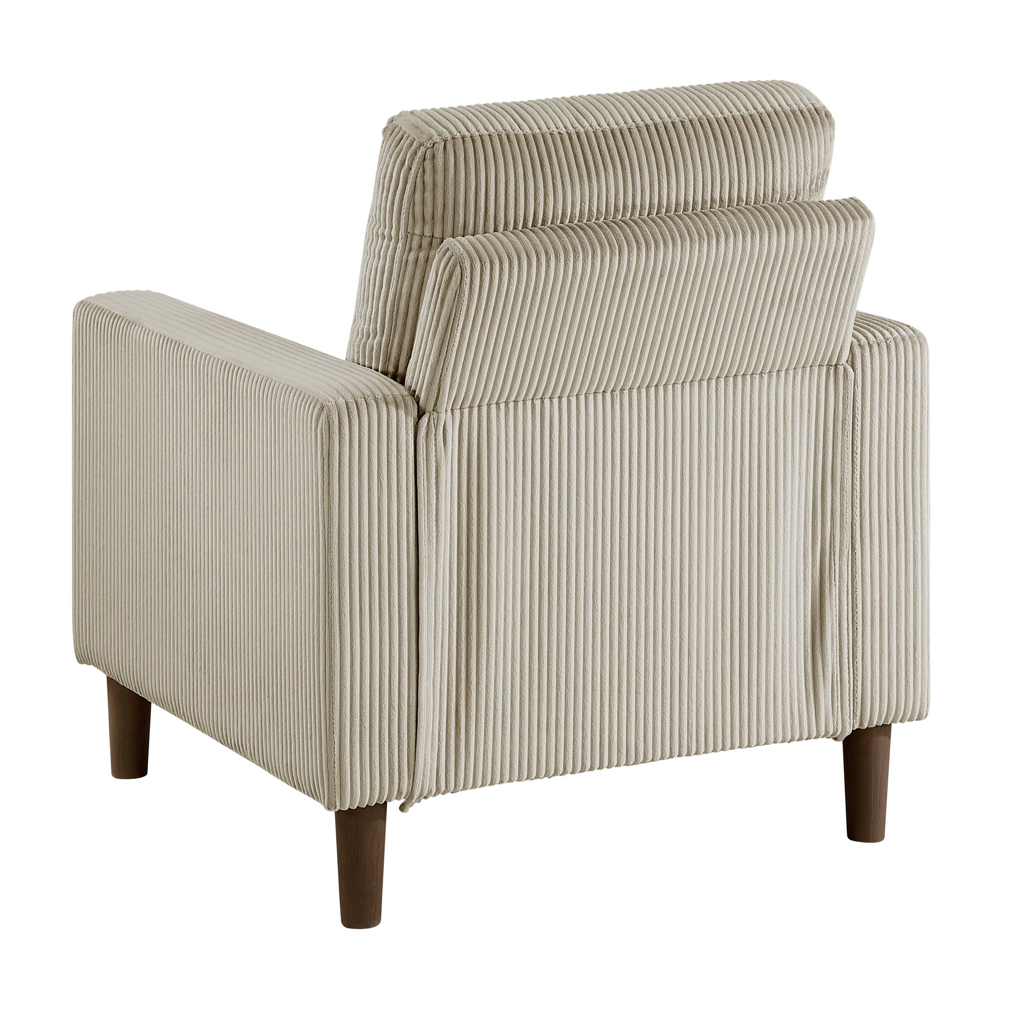 Crandall Taupe Chair - Image 5