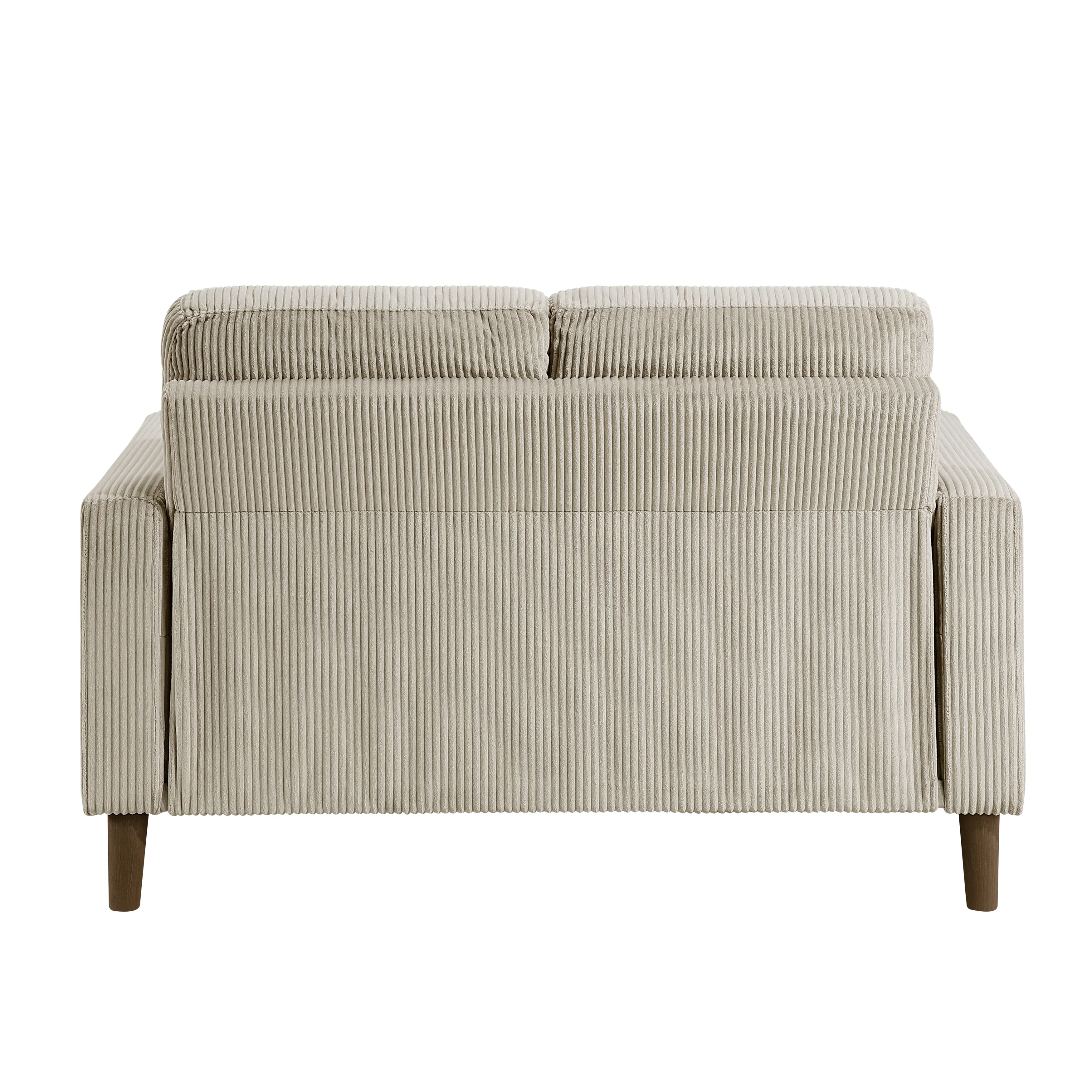 Crandall Taupe Loveseat - Image 5