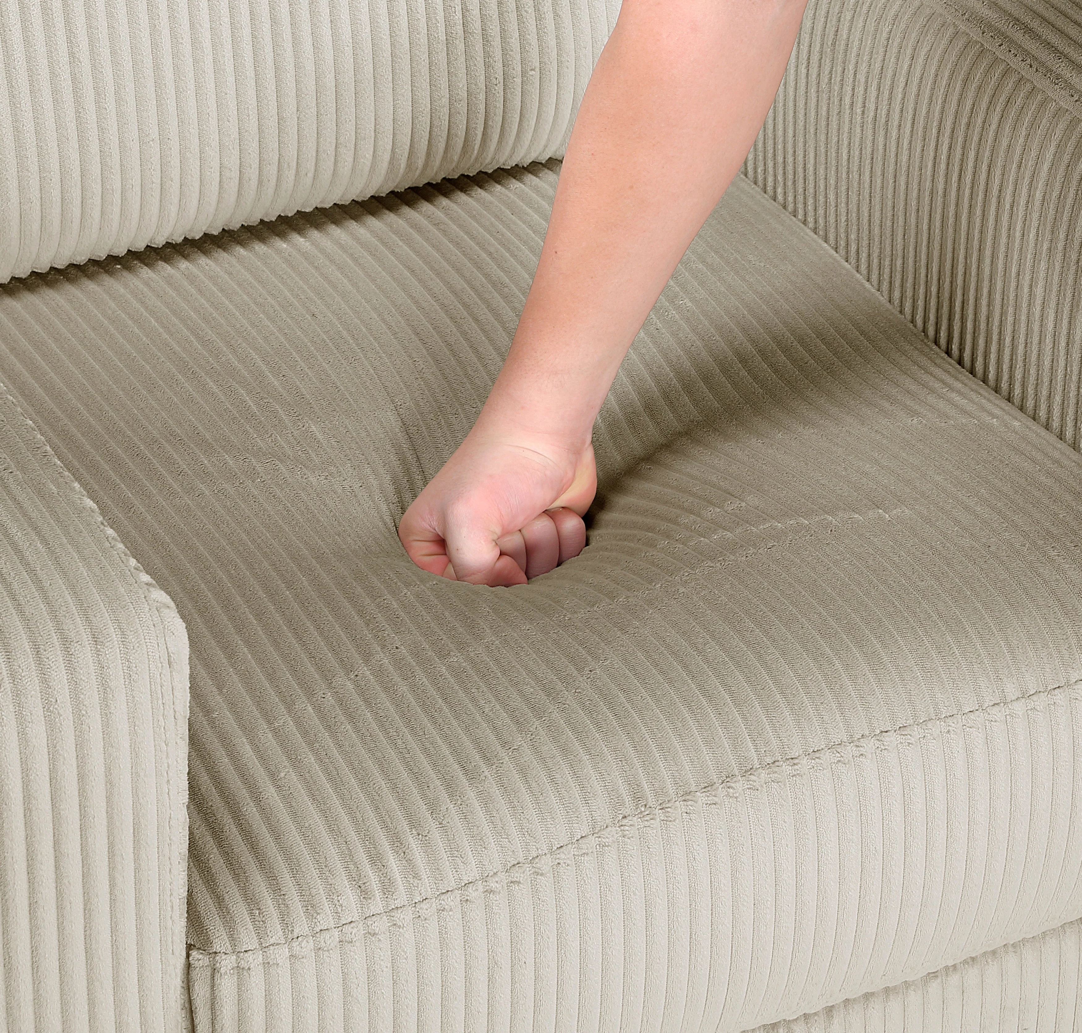 Crandall Taupe Sofa - Image 5