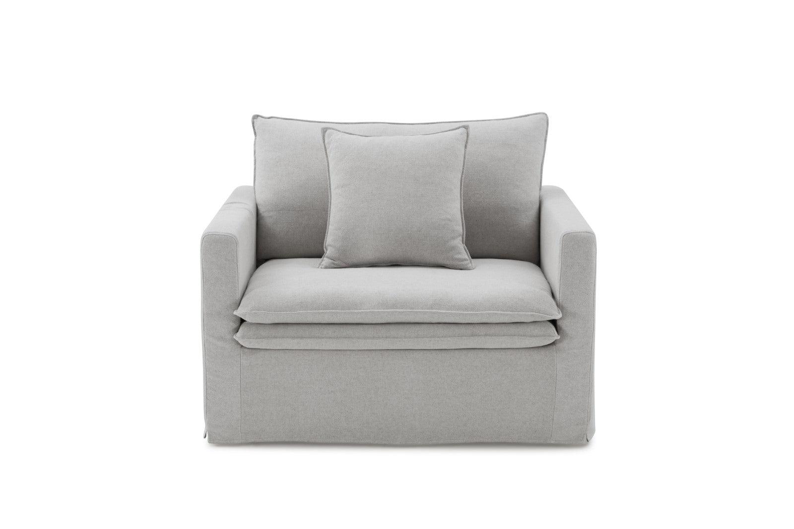 Crayford Light Gray Chair - Image 2