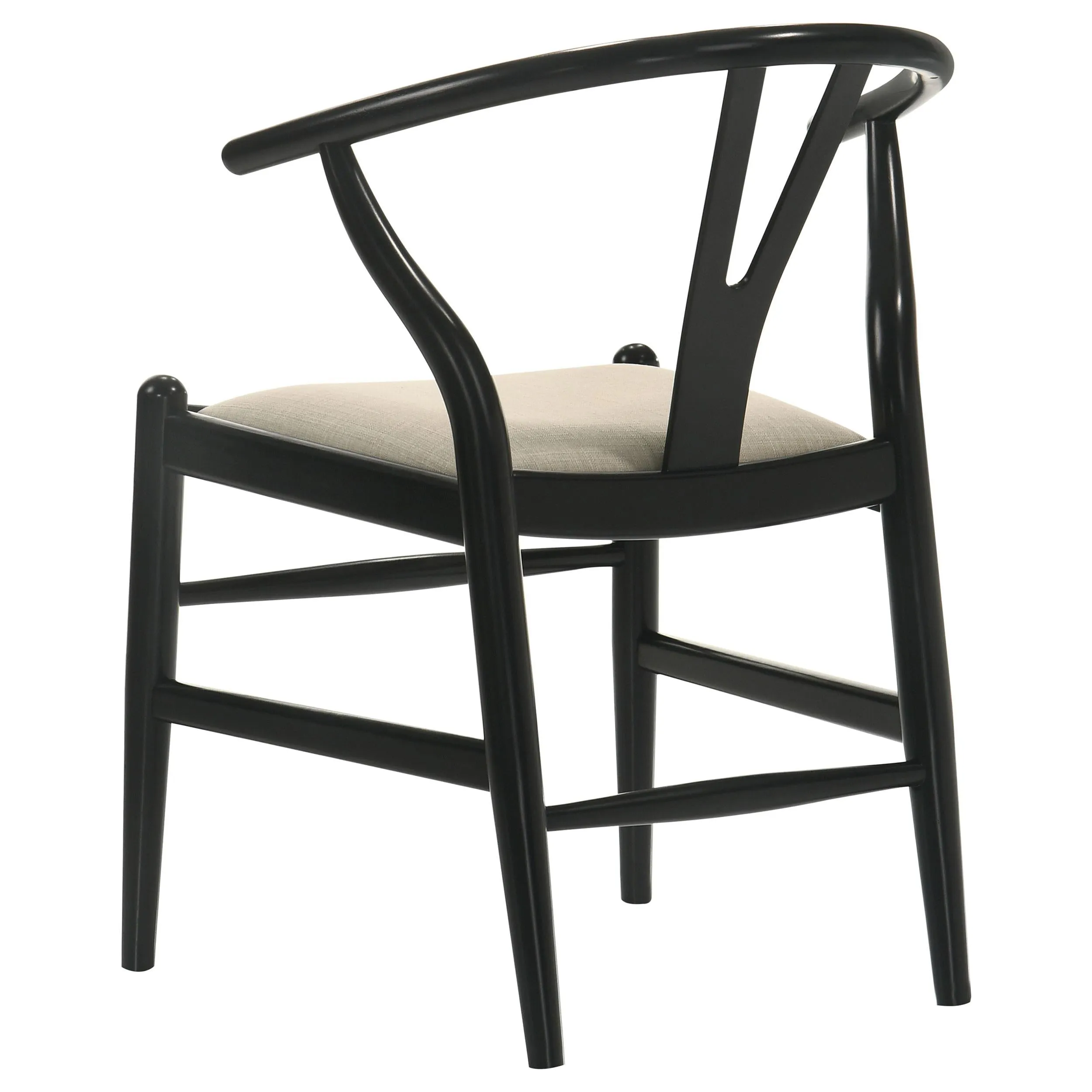 Crestmont Black 7-Piece Dining Set with Extension Leaf - Image 9
