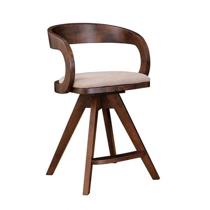 Croglio Rich Walnut 5-Pc Counter Height Table Set - Image 3
