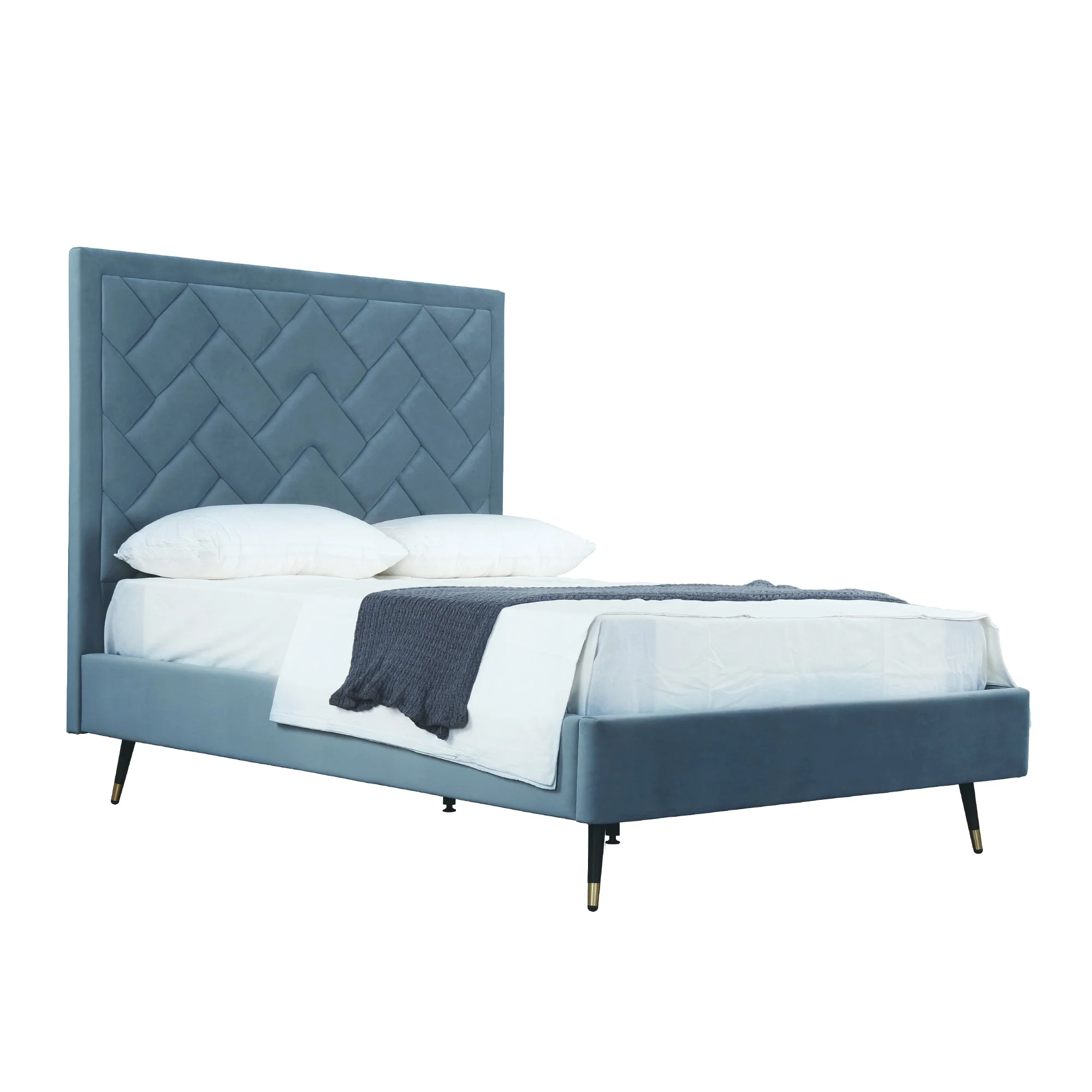 Crosby Full- Size Bed in Blue - Image 8