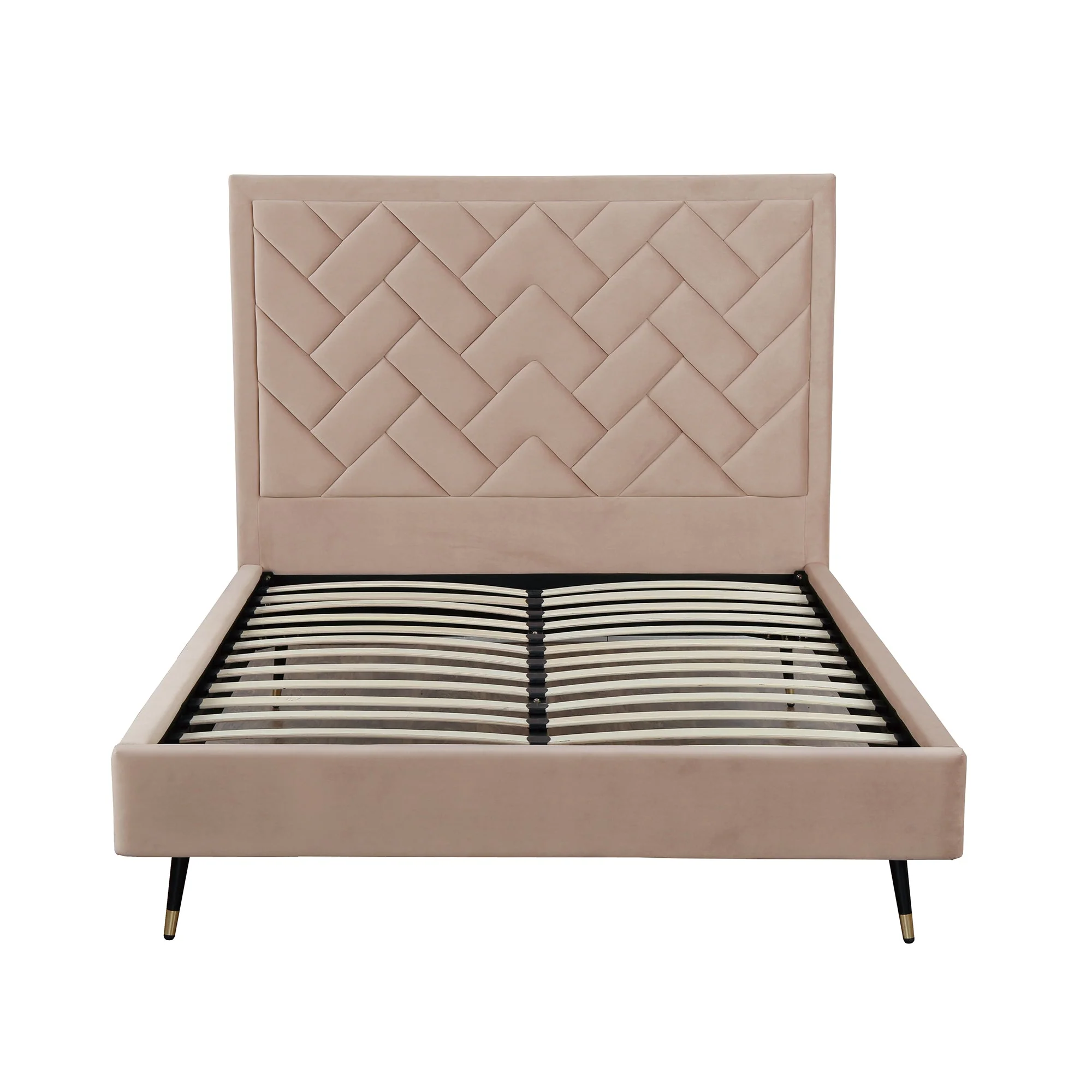 Crosby Queen-Size Bed in Nude - Image 7