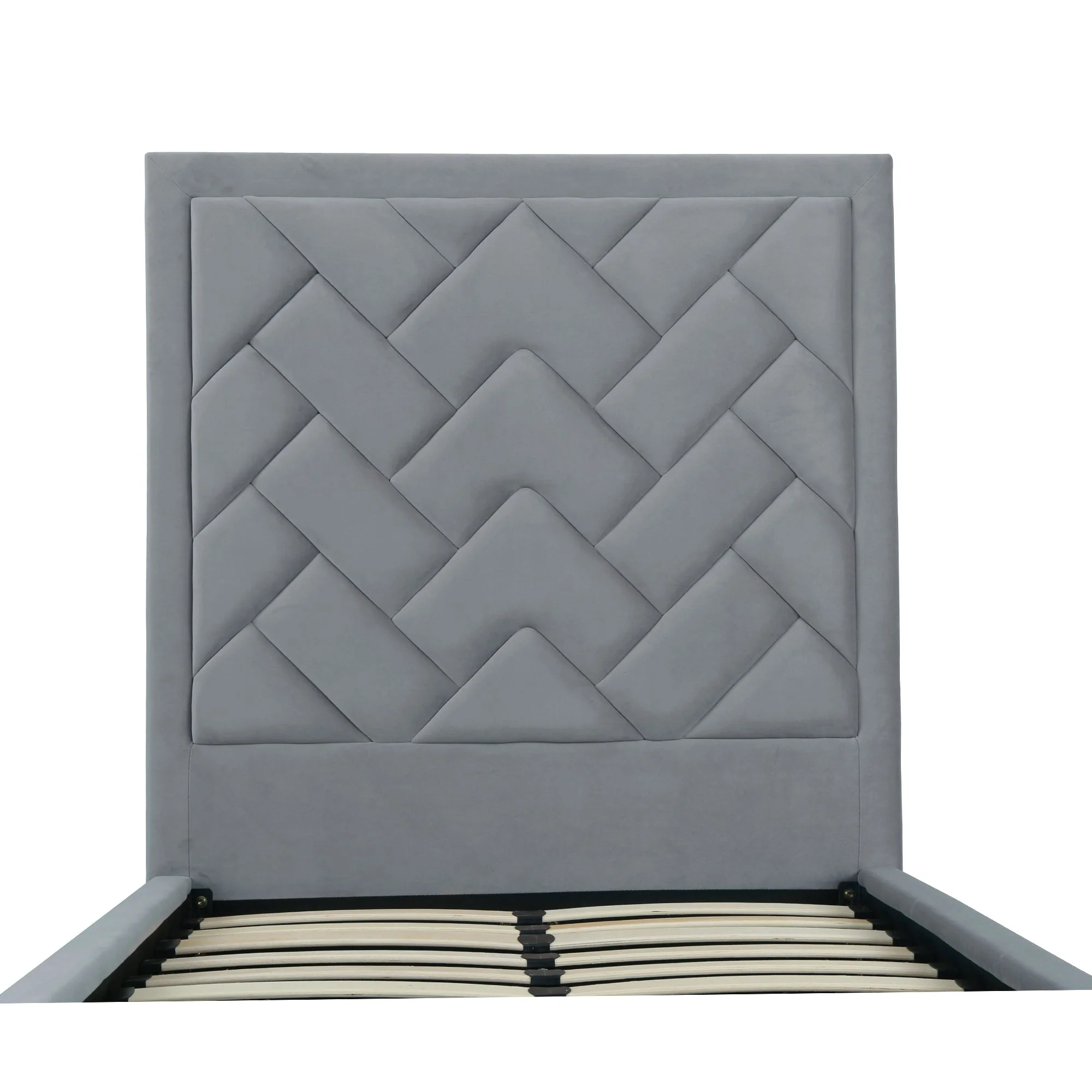 Crosby Twin-Size Bed in Grey - Image 5