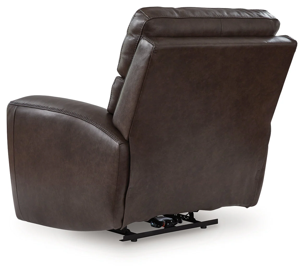 Crossplex Smoke Power Recliner - Image 6