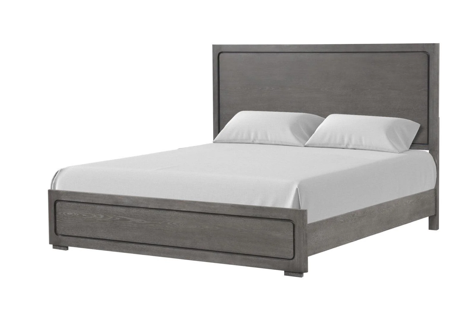 Crowthorne Warm Gray Queen Panel Bed - Image 2