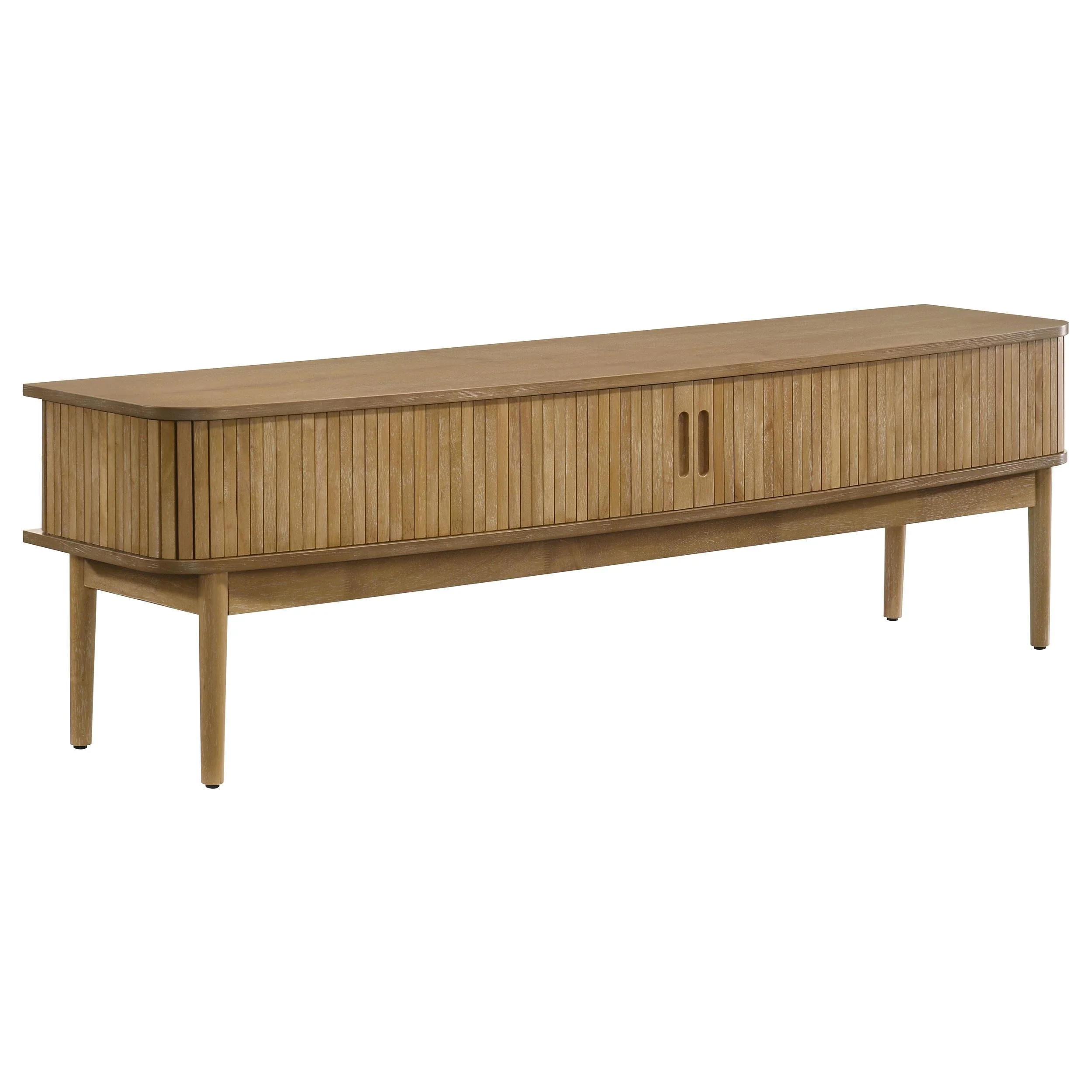 Croyden Weathered Natural 71-inch TV Stand Media Console - Image 2