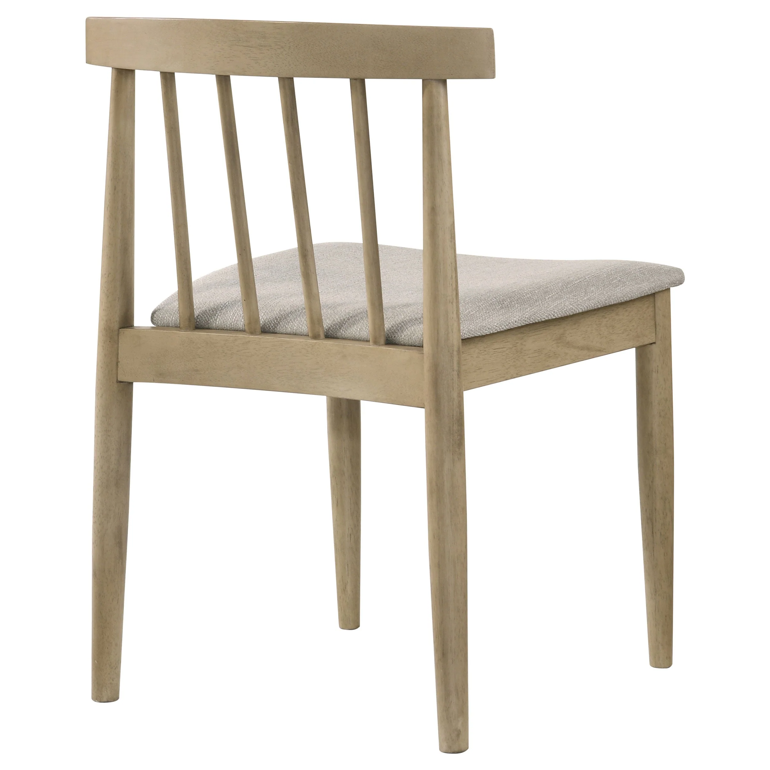 Cullen Natural Oak/Wheat Dining Side Chair Upholstered Seat (Set of 2) - Image 8