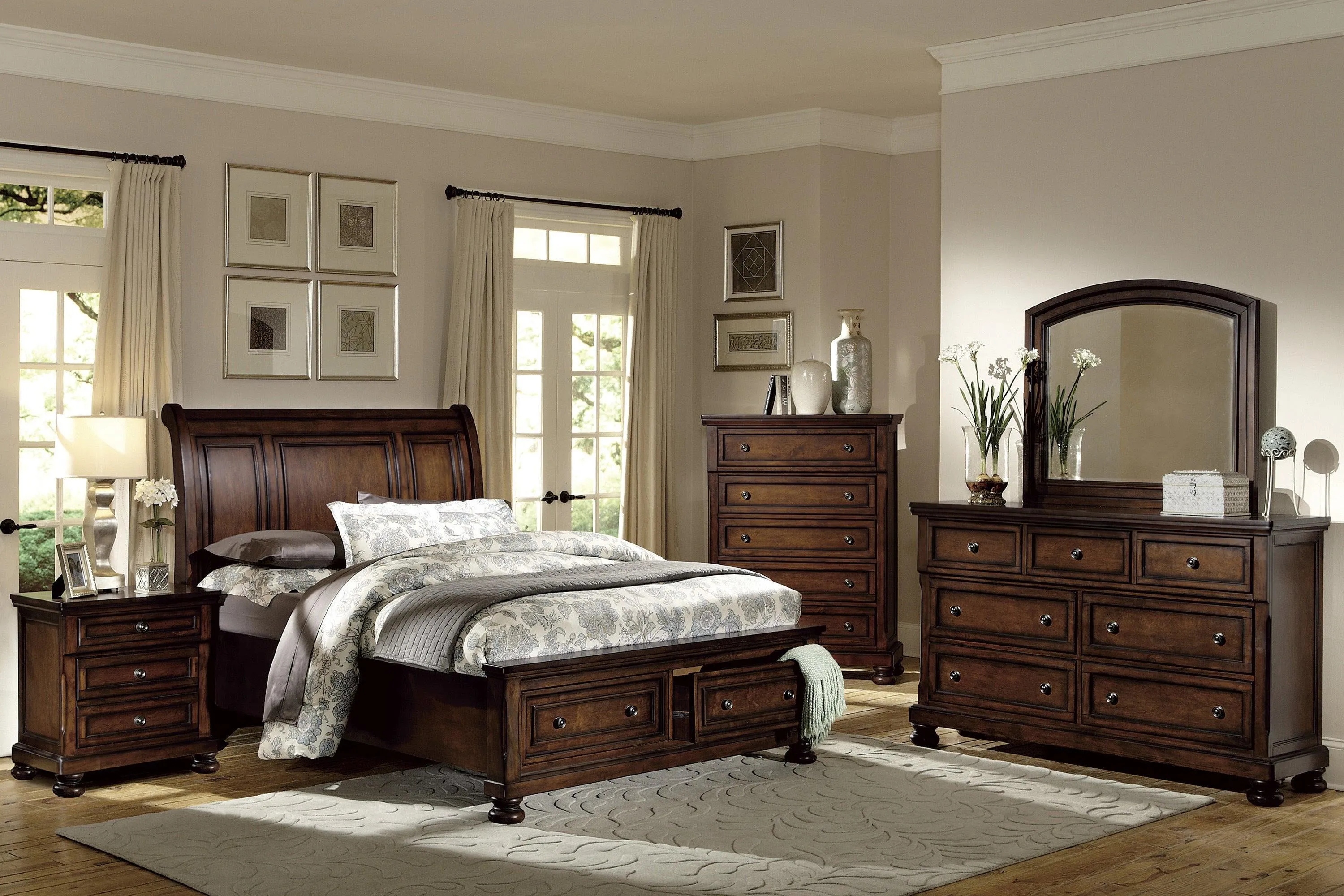 Cumberland Brown Cherry Dresser - Image 2