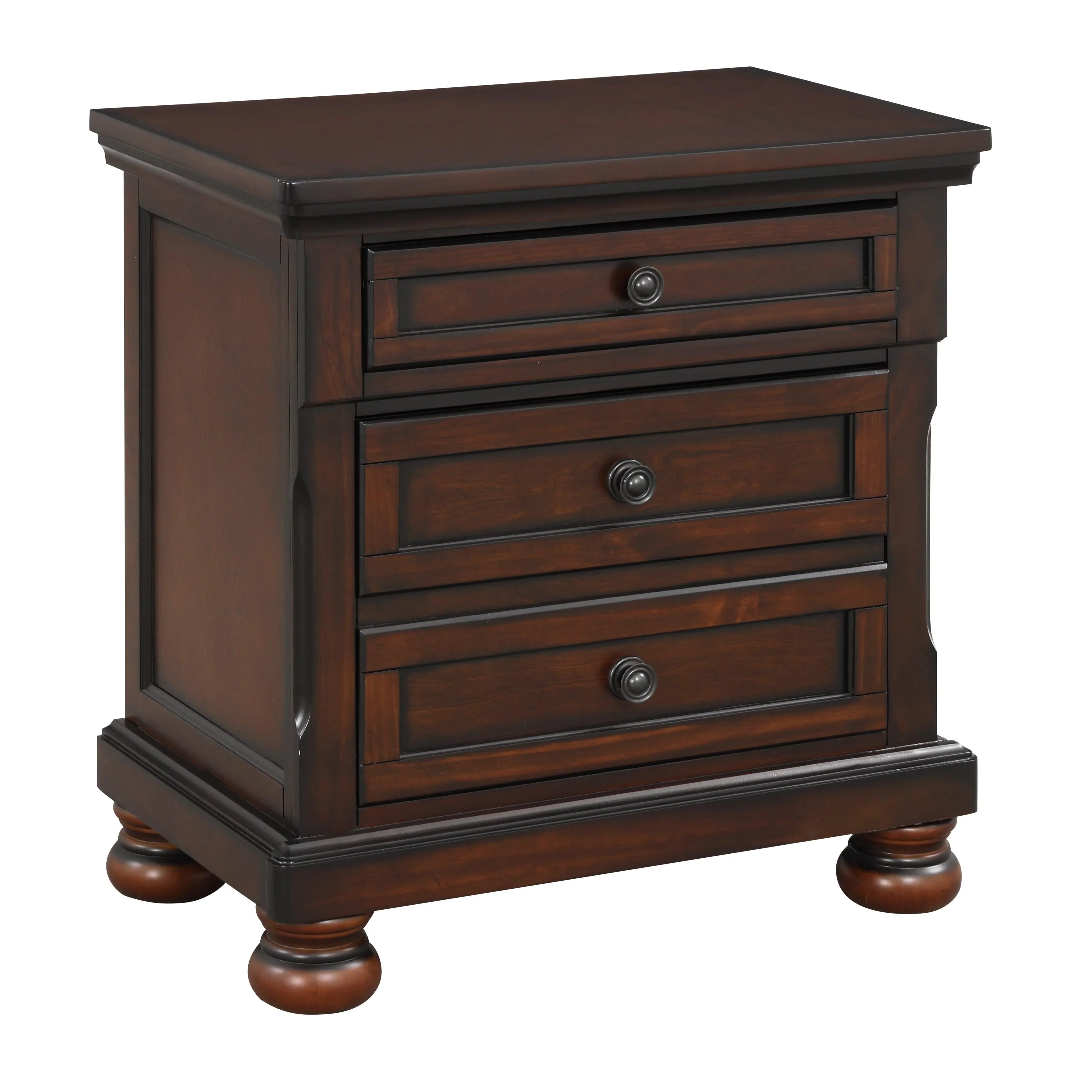 Cumberland Brown Cherry Nightstand - Image 2