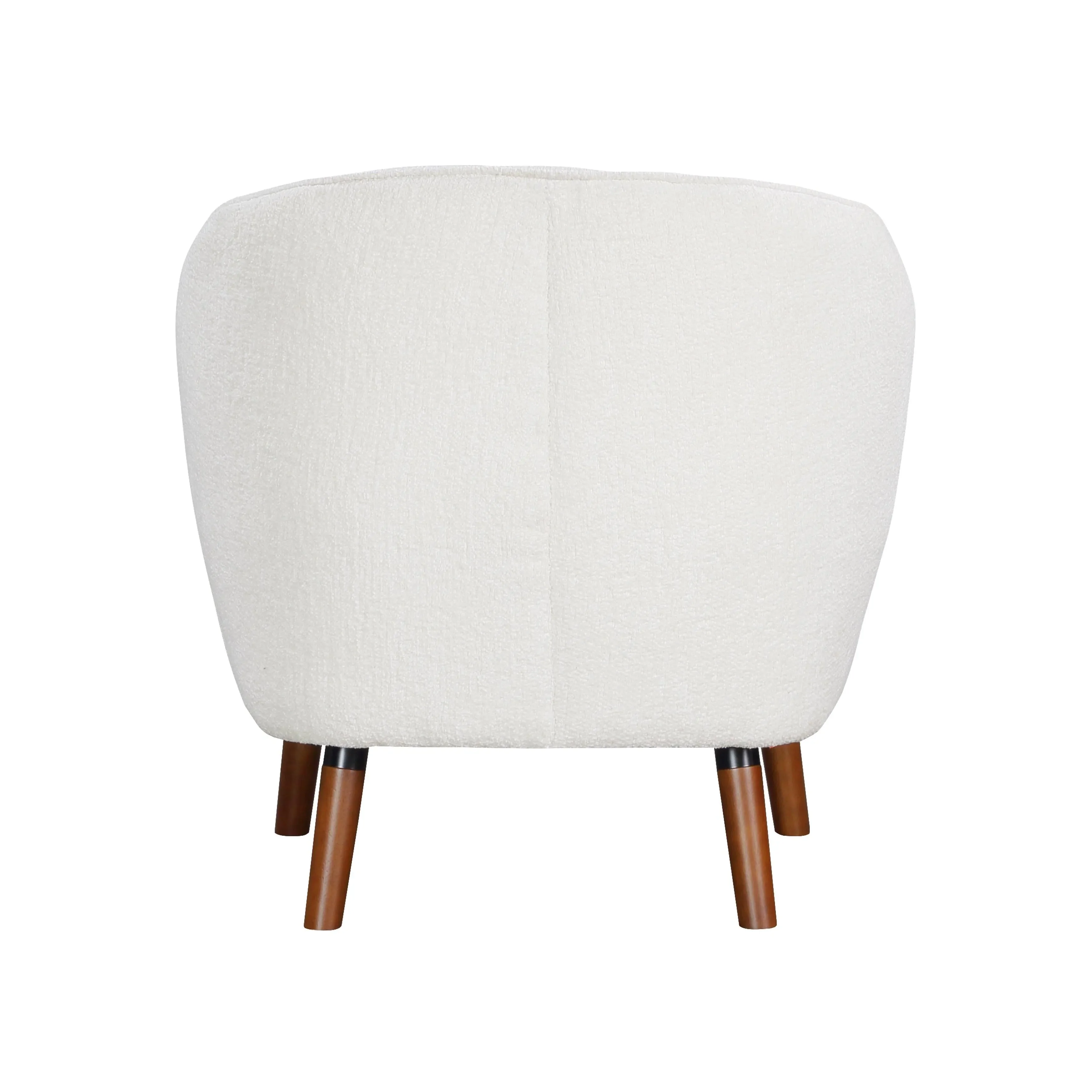 Cutler White Accent Chair - Image 4