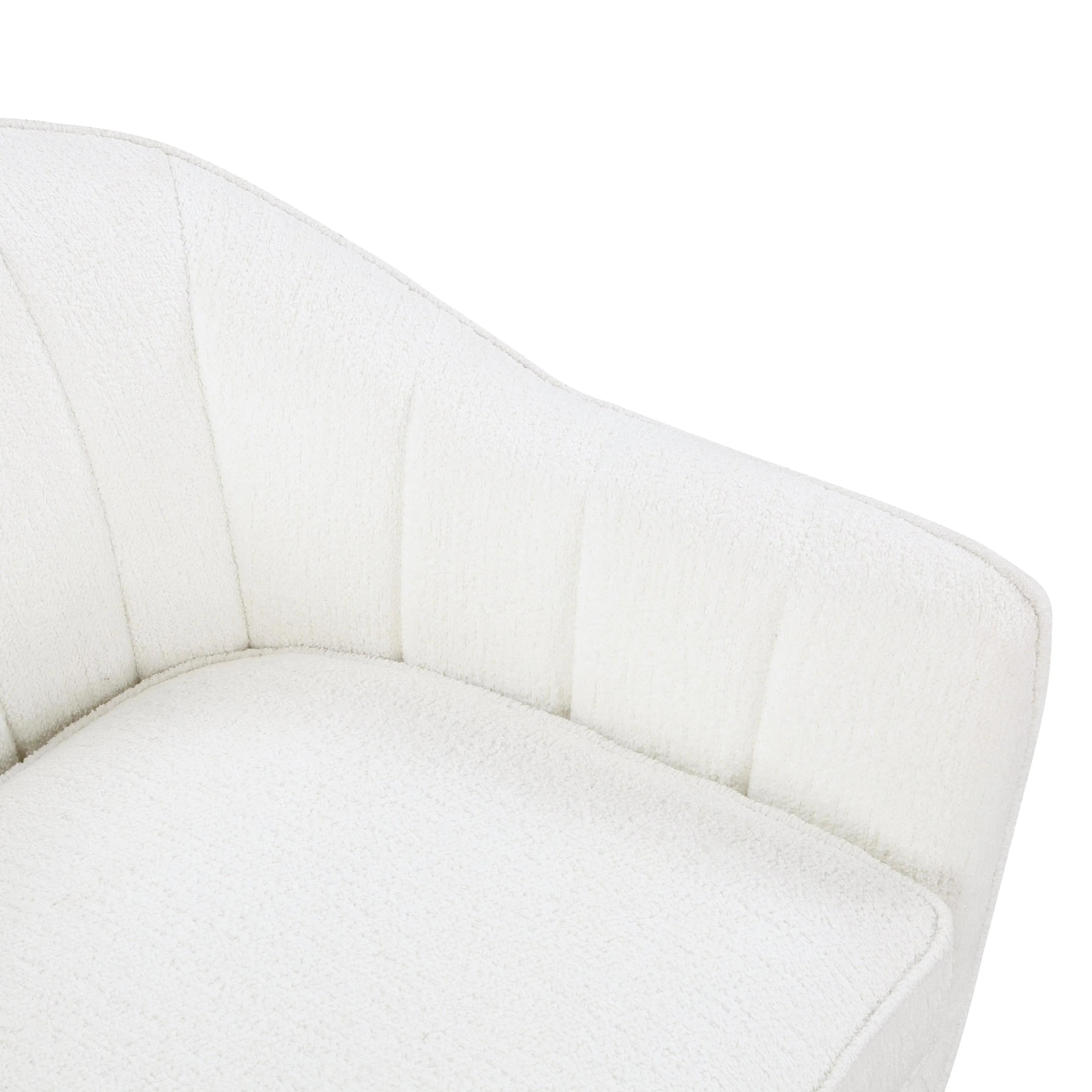 Cutler White Accent Chair - Image 5