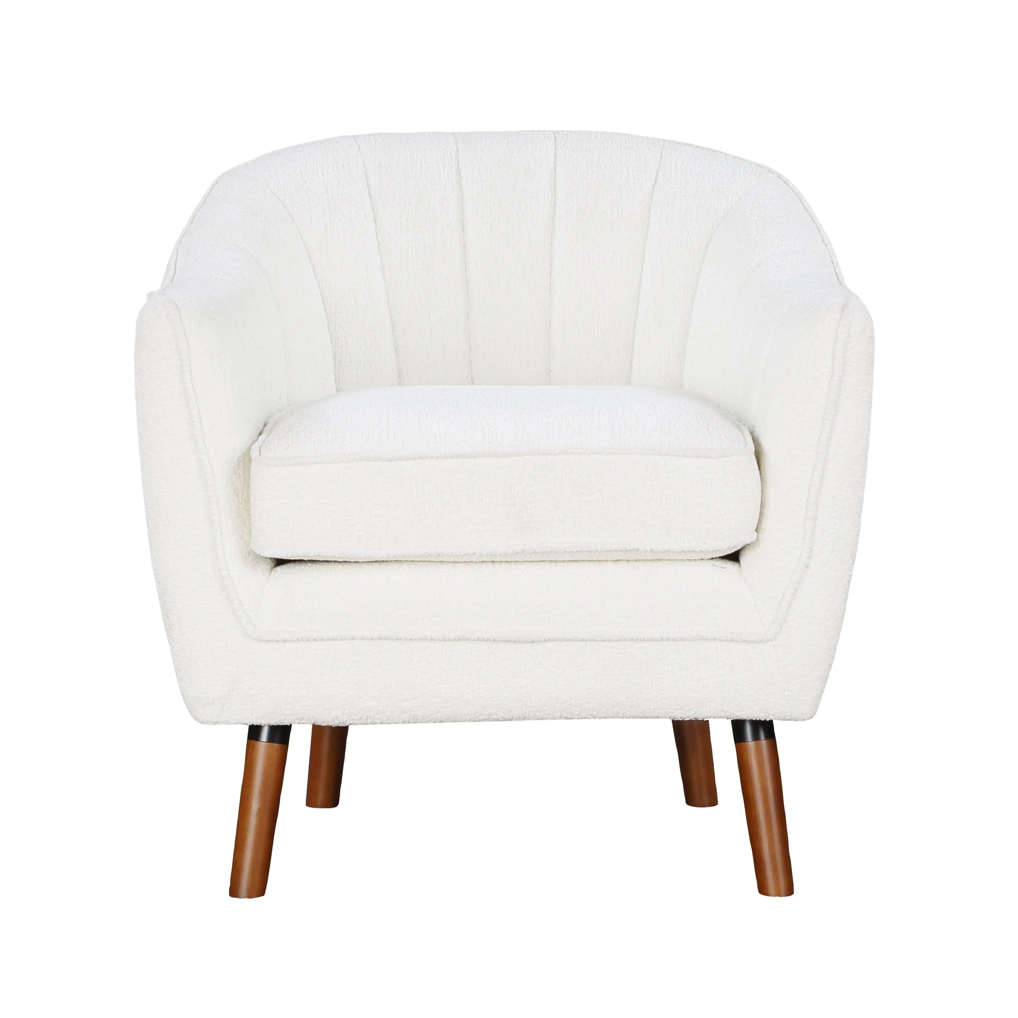 Cutler White Accent Chair - Image 7