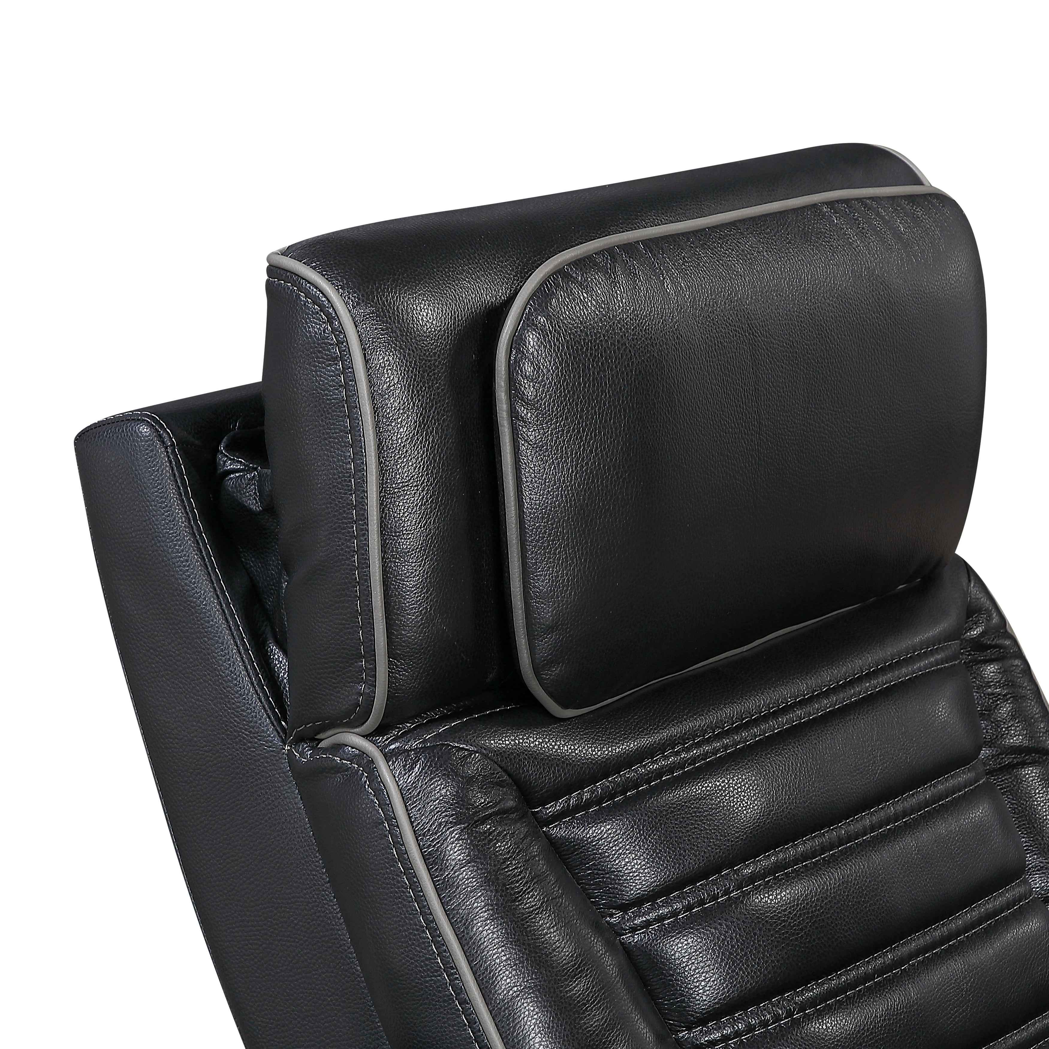 Cyber Black Power Reclining Living Room Set - Image 26