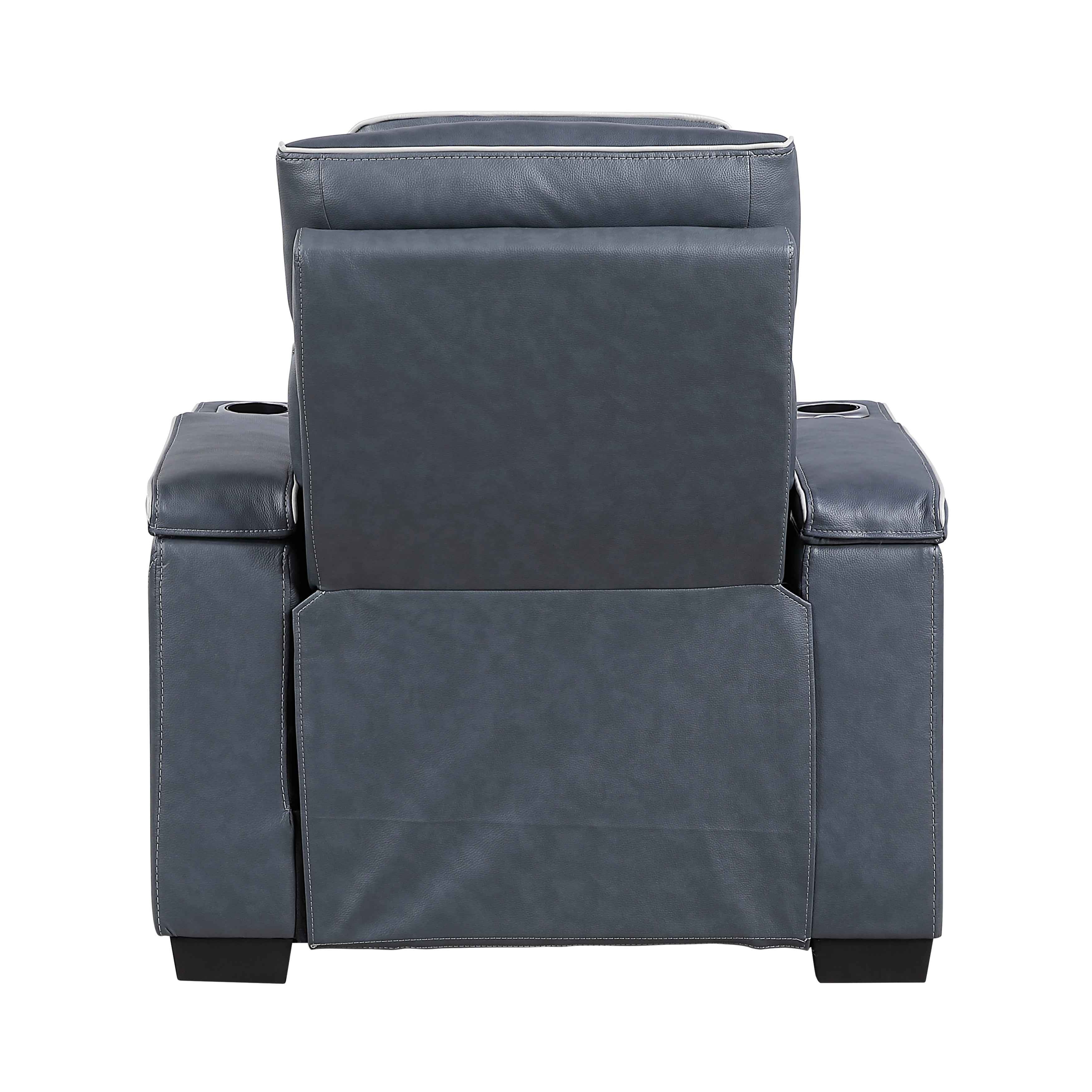 Cyber Blue Power Reclining Living Room Set - Image 23