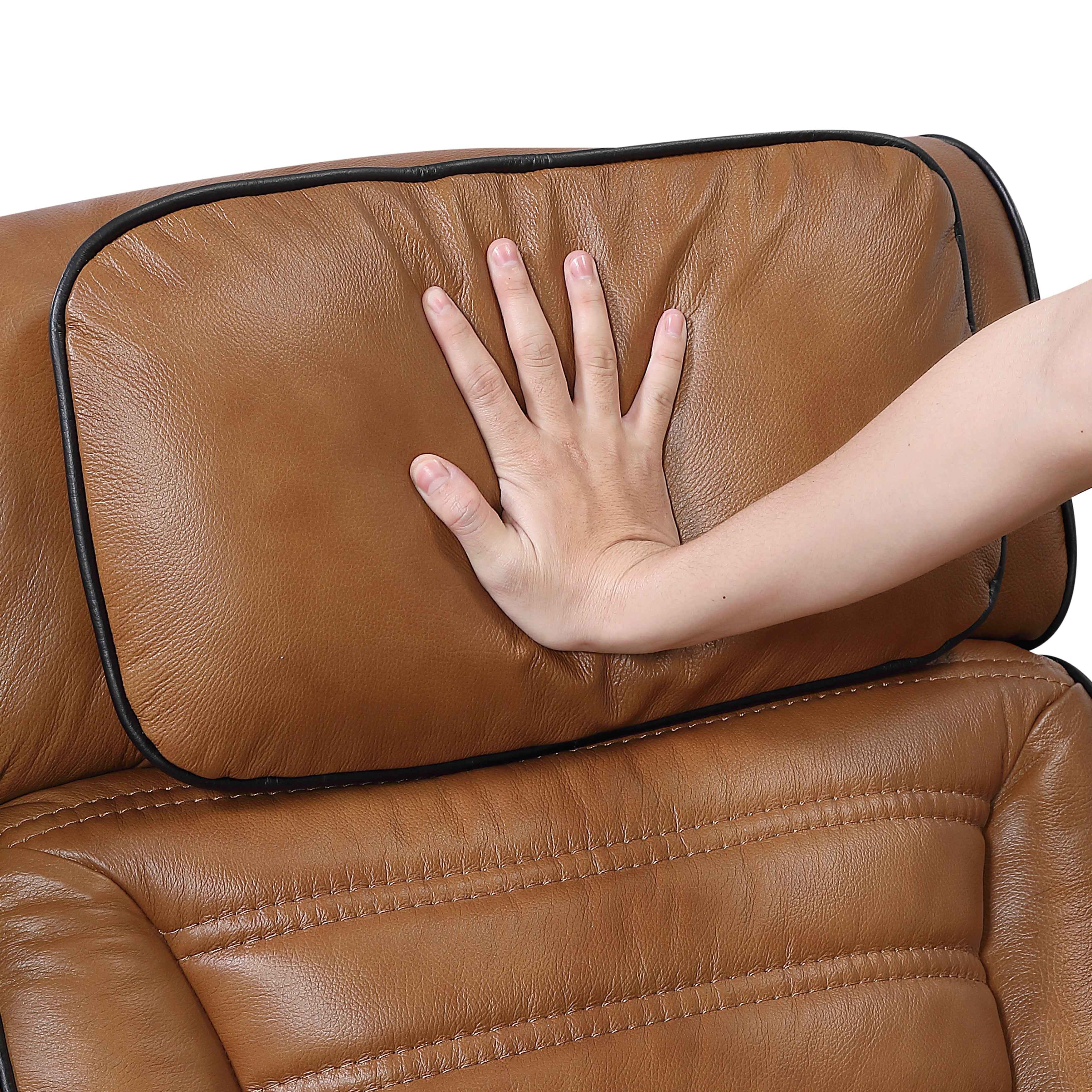 Cyber Brown Power Double Reclining Loveseat with Center Console - Image 13