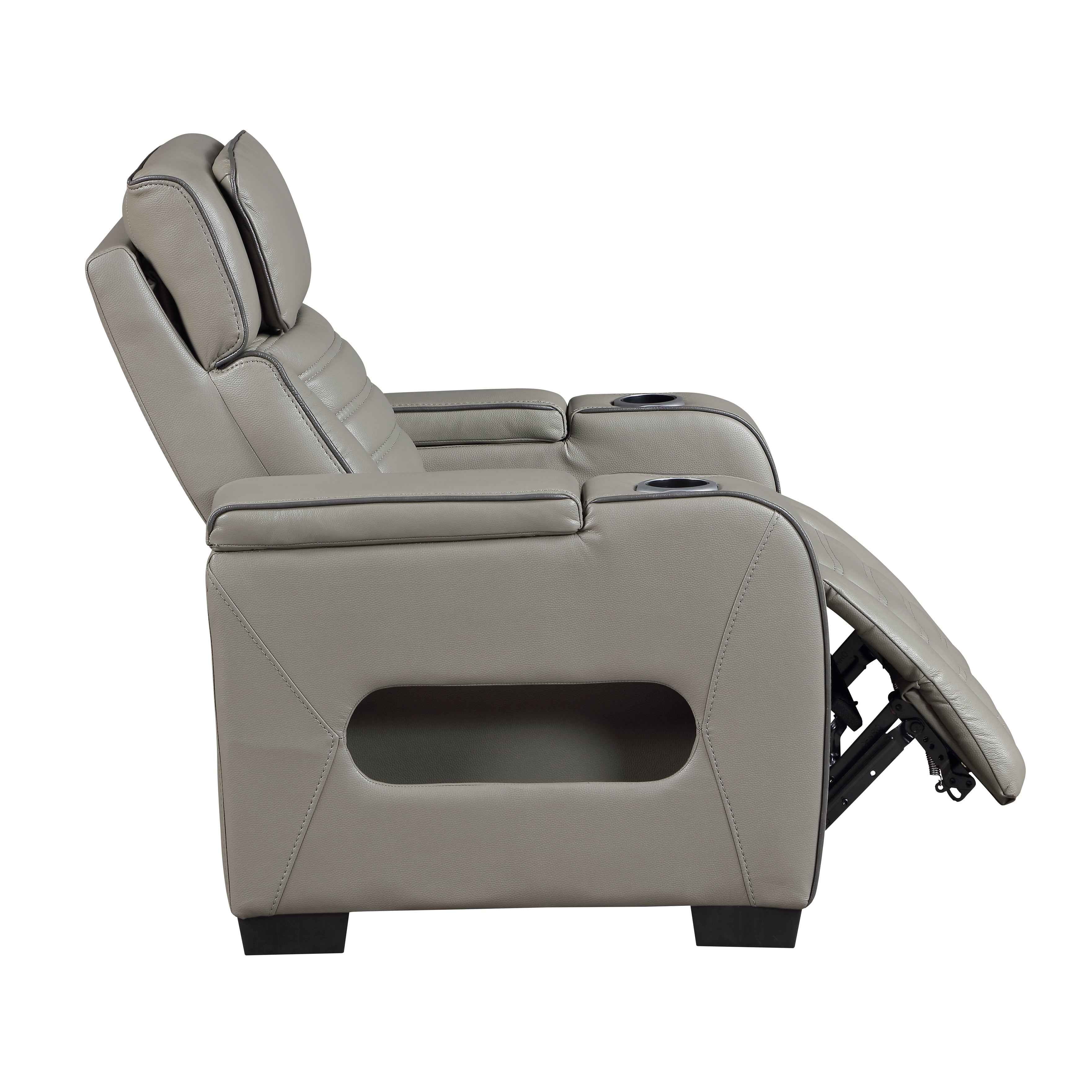 Cyber Gray 3-Piece Power Reclining Living Room Set - Image 27