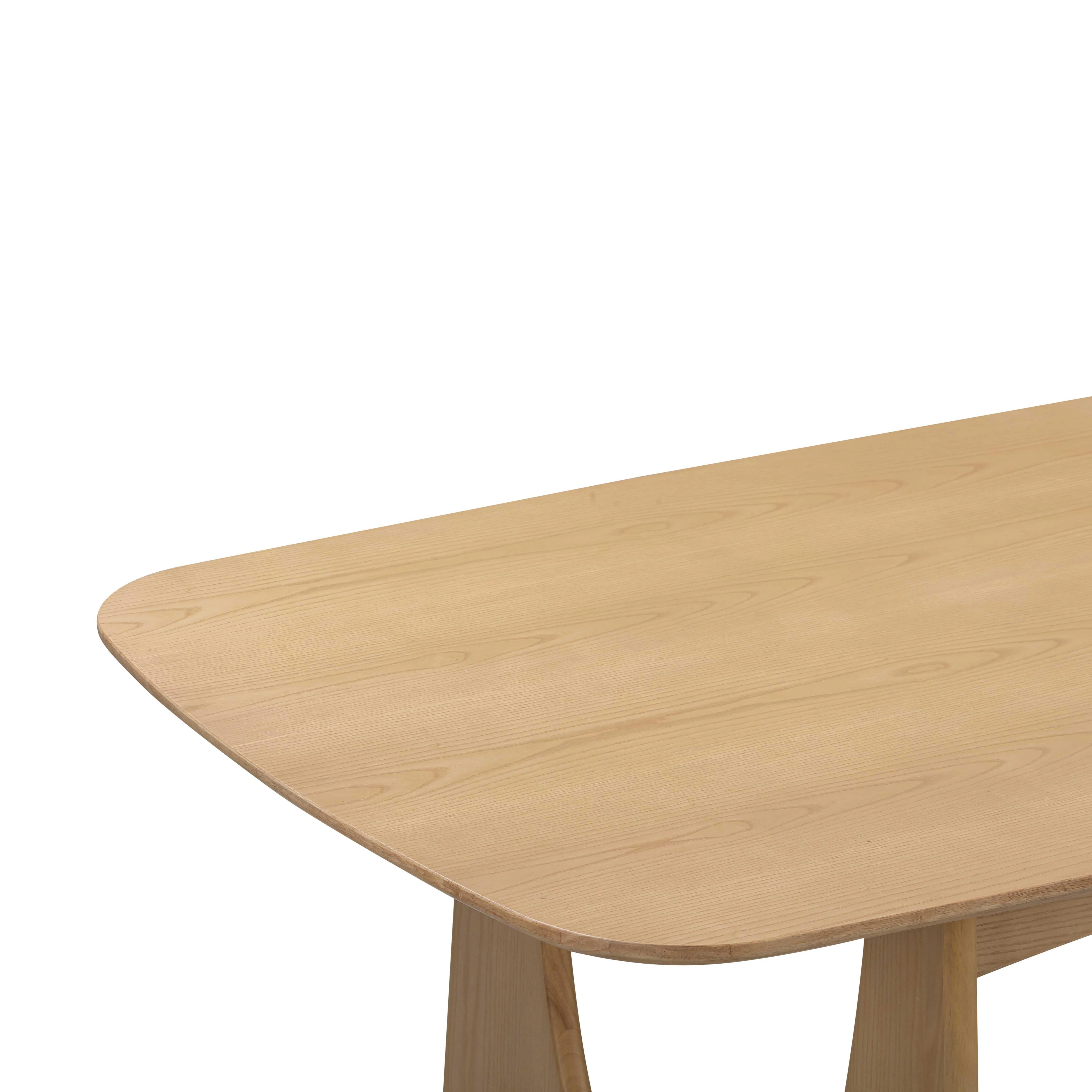 Cybill Natural Ash Rectangular Dining Table - Image 13