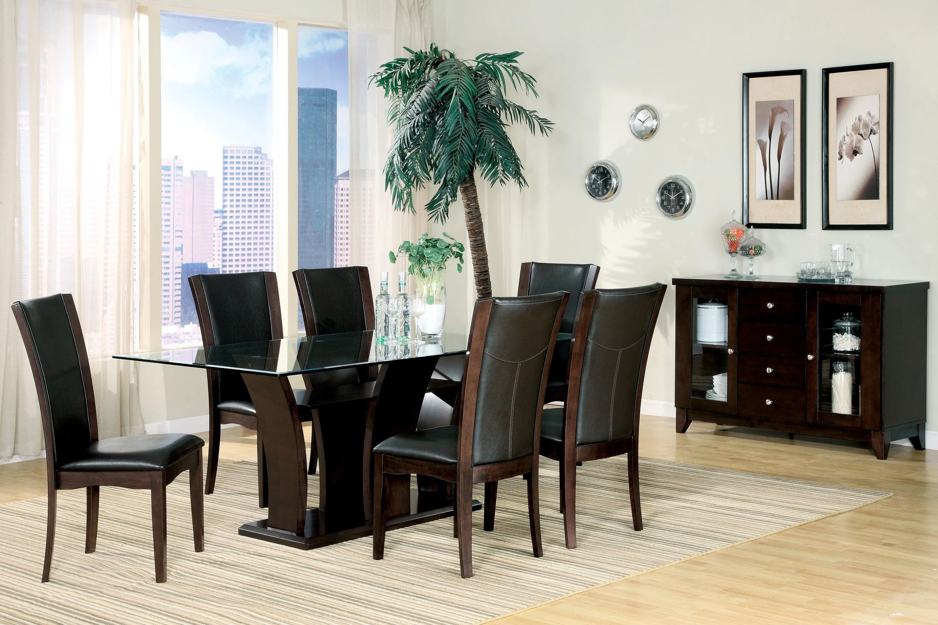 Daisy Dark Brown Side Chair, Set of 2 - Image 4