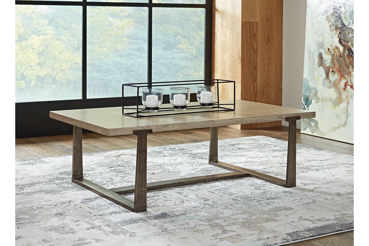 Dalenville Gray Coffee Table - Image 6
