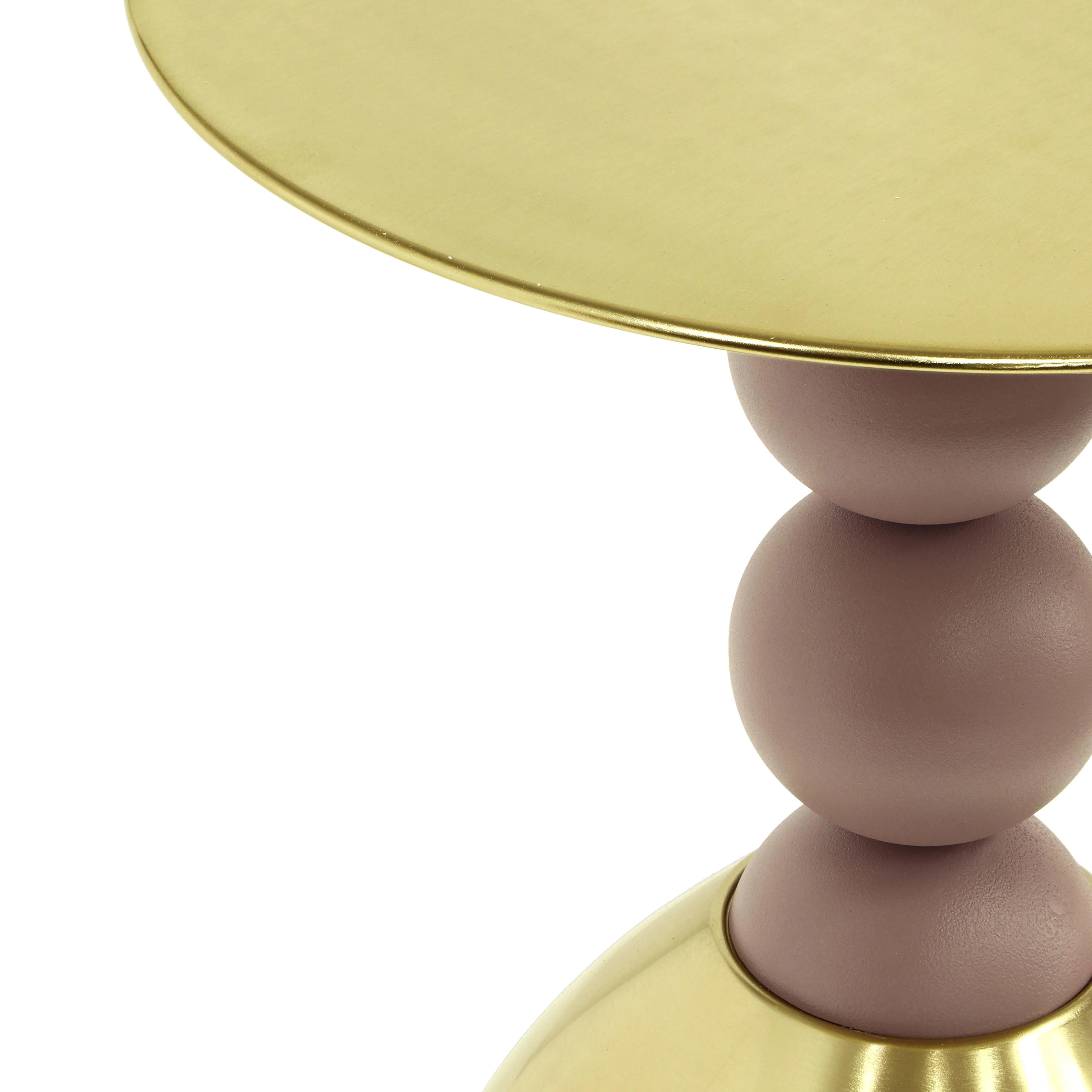 Daleyza Gold Side Table - Image 4