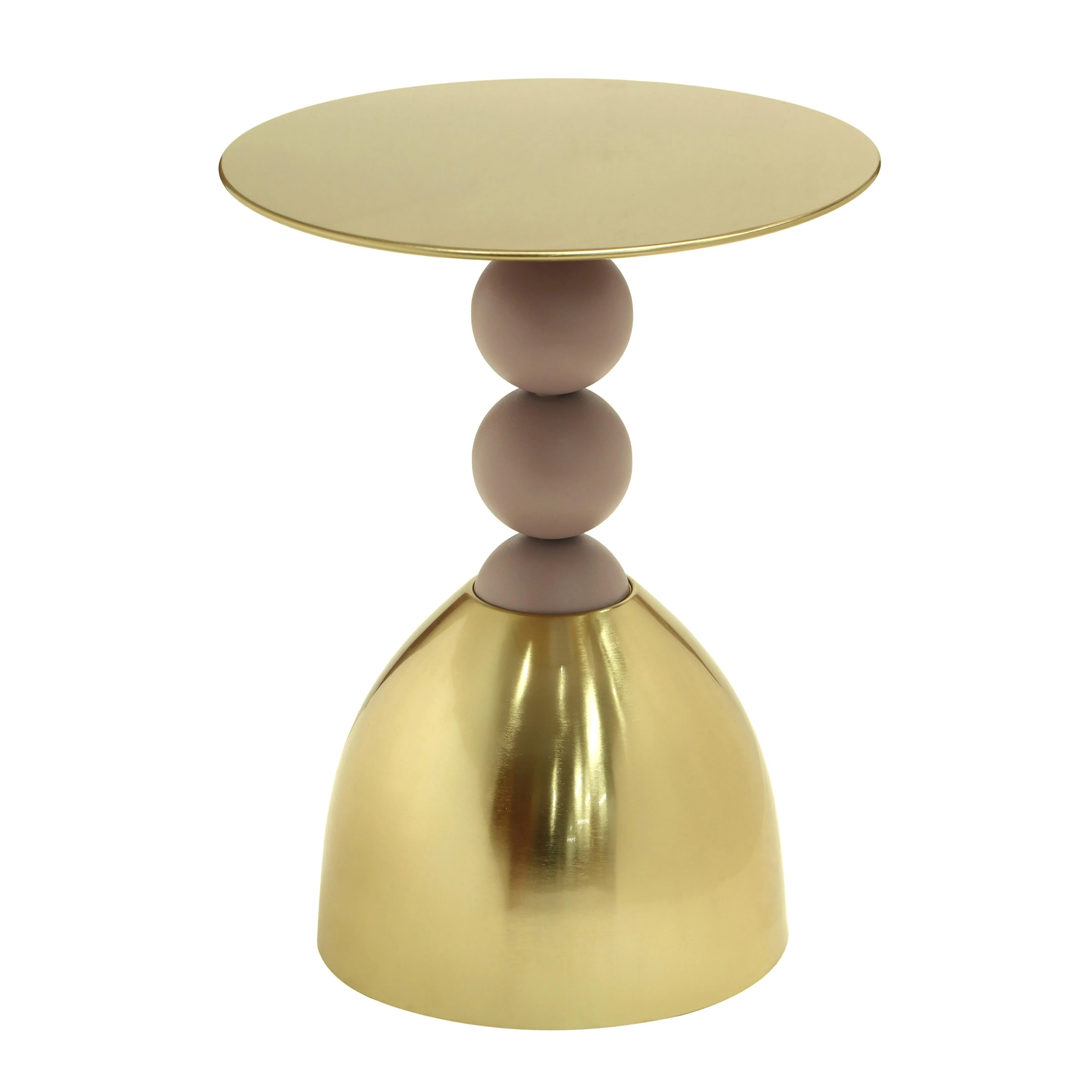 Daleyza Gold Side Table - Image 7