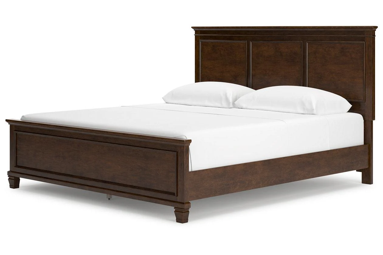 Danabrin Brown California King Panel Bed - Image 3
