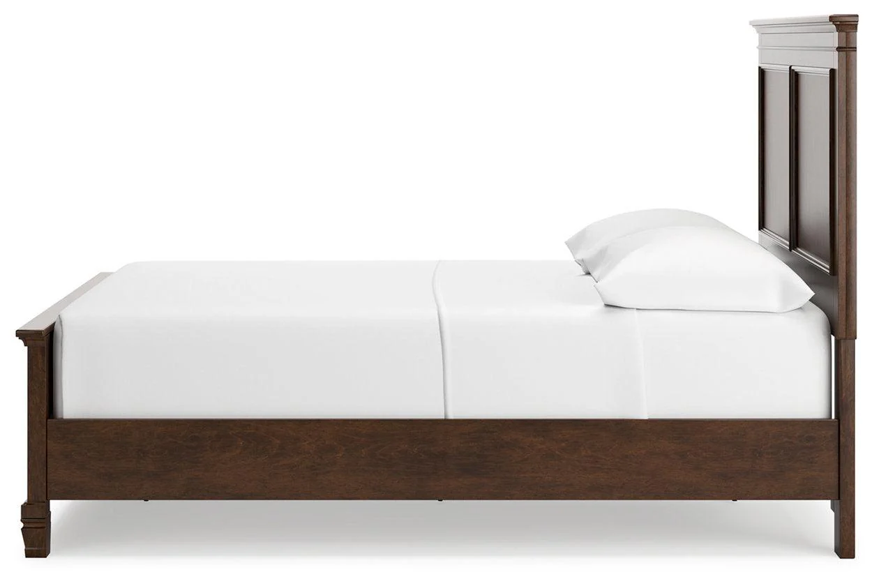 Danabrin Brown Full Panel Bed - Image 8