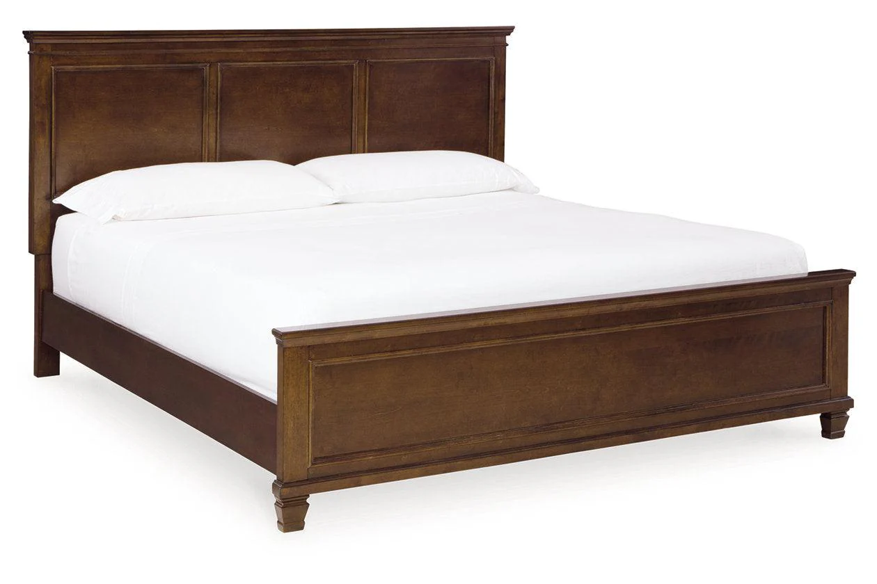 Danabrin Brown King Panel Bed - Image 9