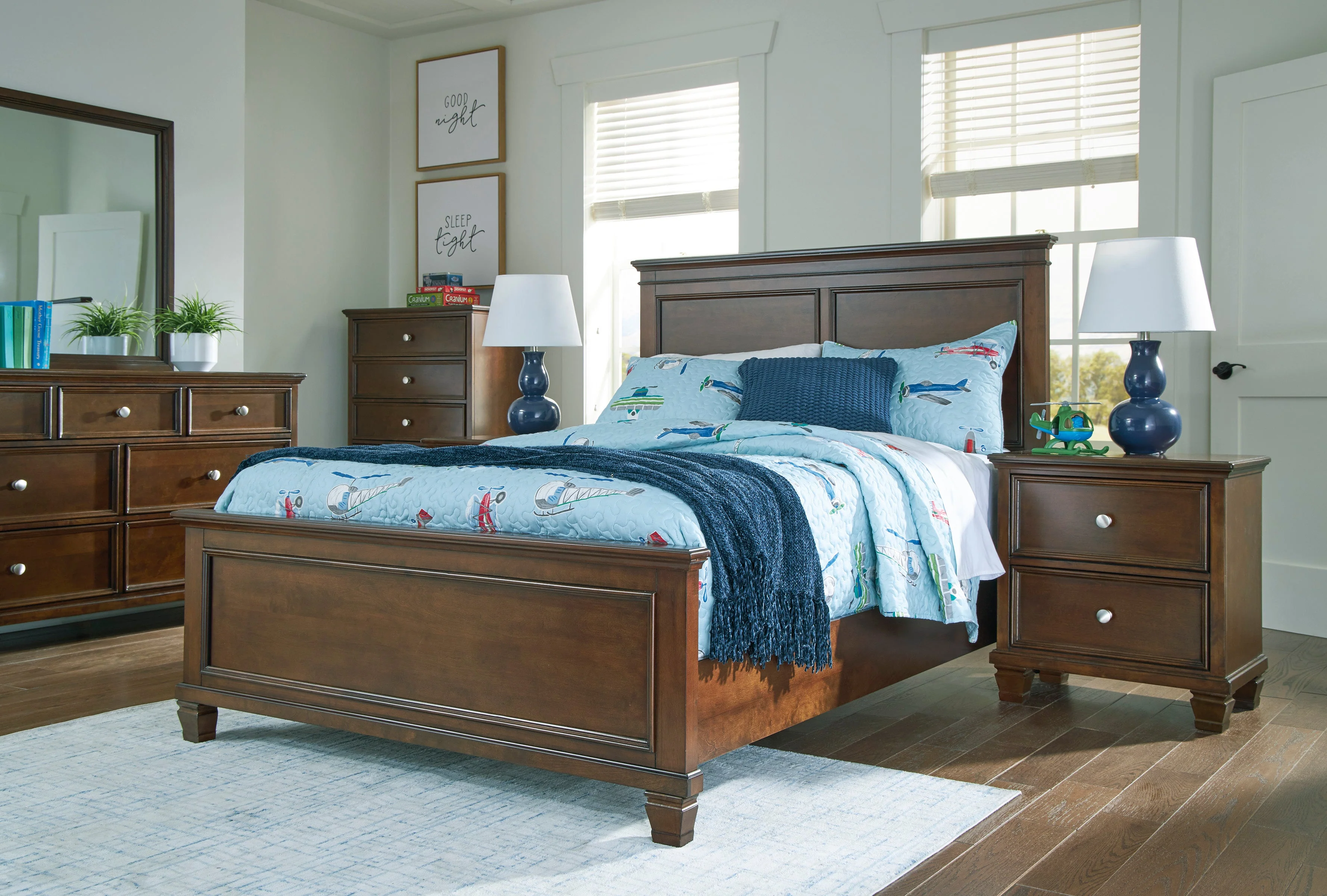 Danabrin Brown Youth Panel Bedroom Set - Image 5