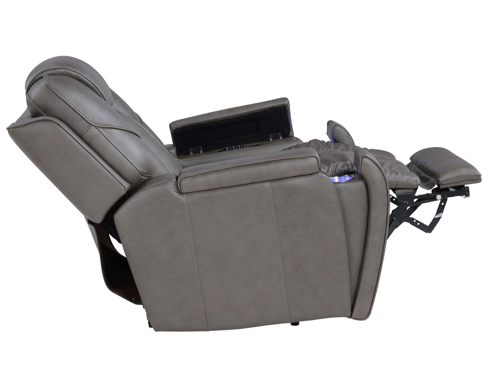 Daniel 3-Piece Triple Power Leather Manual Reclining Set - Image 29